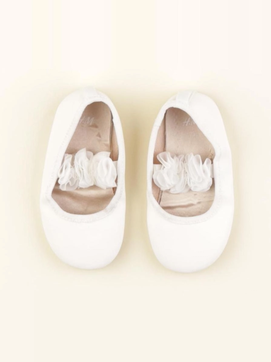 H&M - ballerines blanc - pointure 23