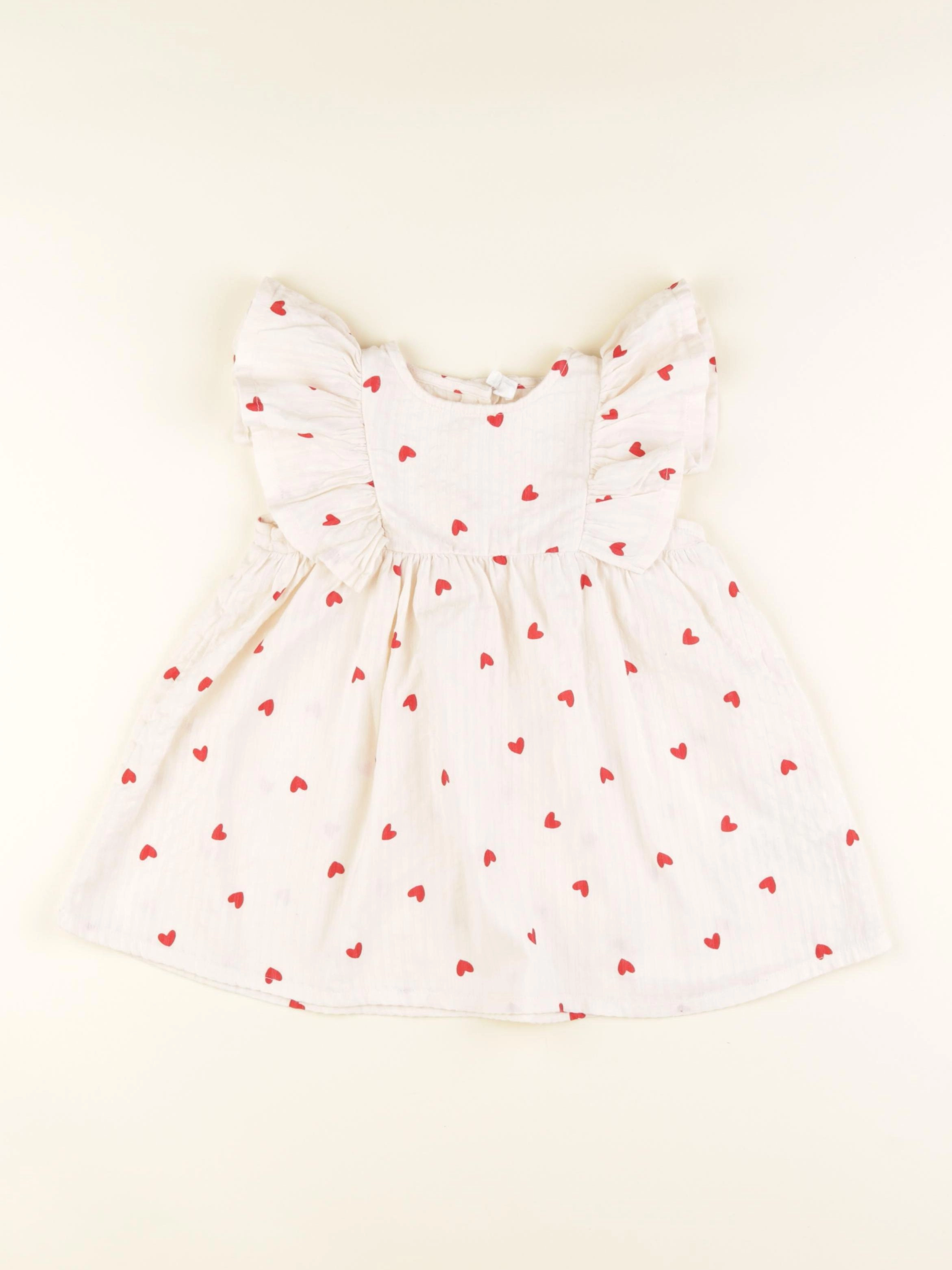 Vertbaudet - robe beige - 3 ans