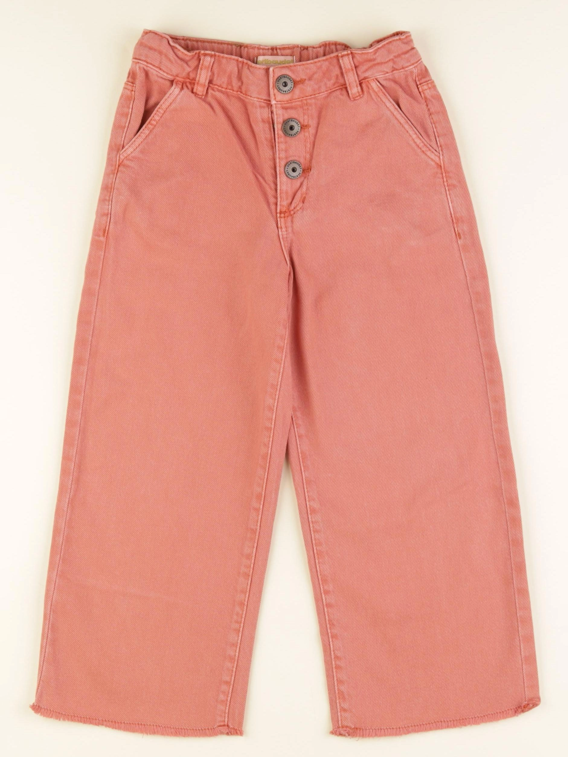 Vertbaudet - jean orange - 5 ans