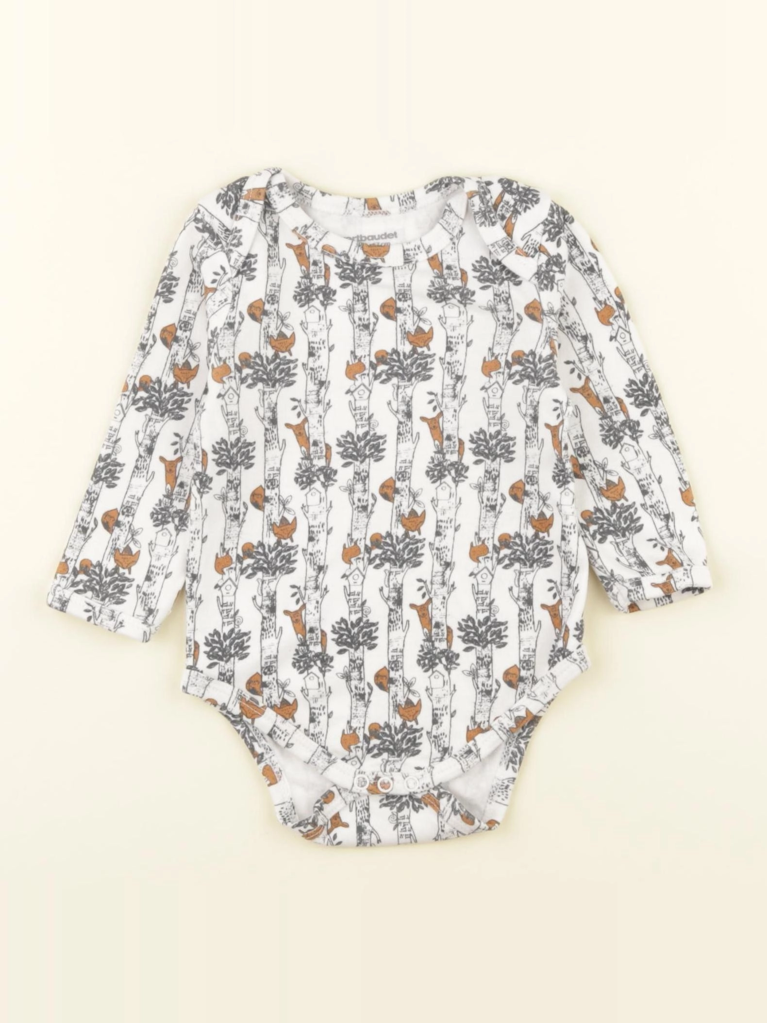 Vertbaudet - body blanc - 6 mois