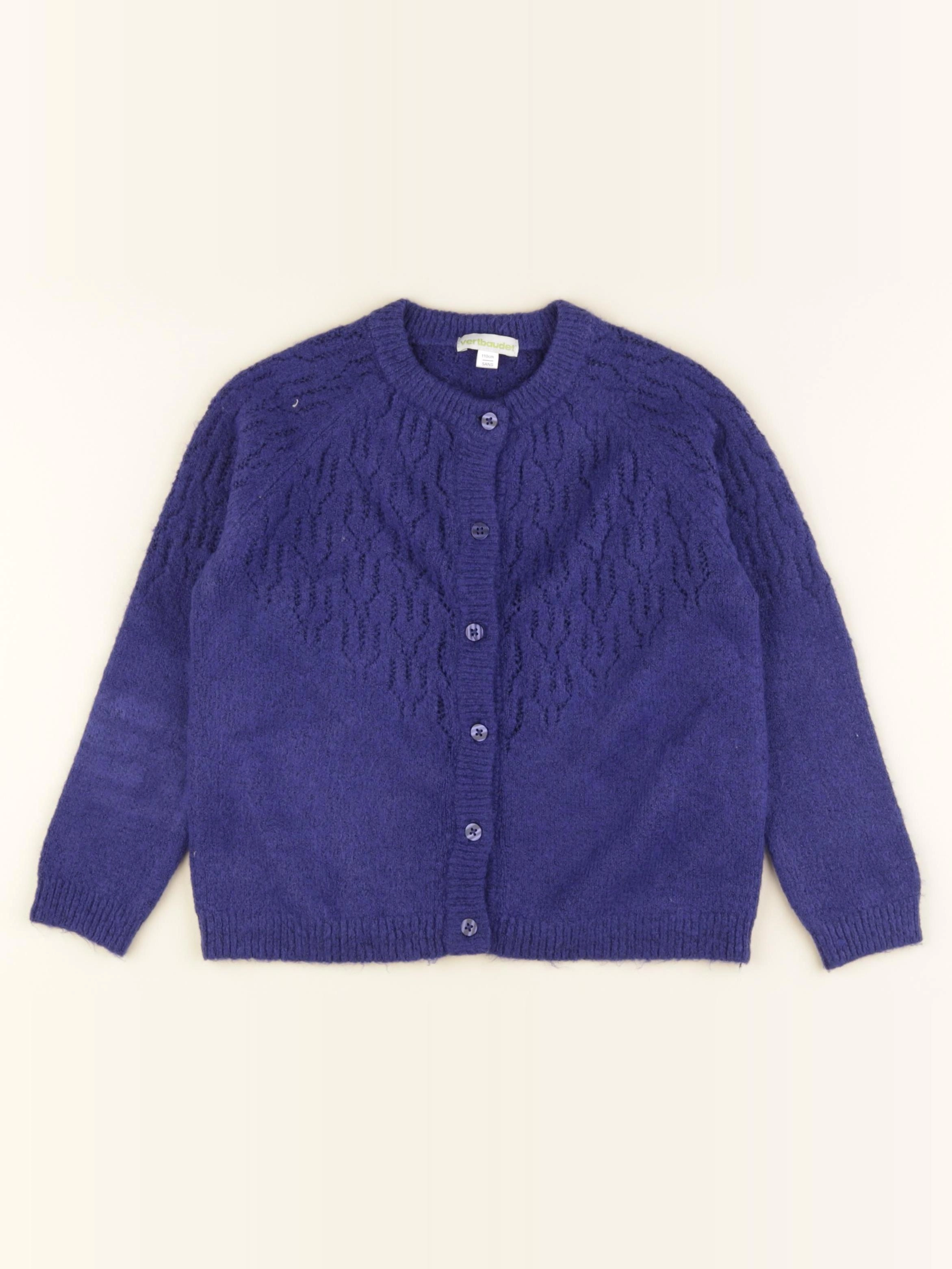 Vertbaudet - gilet bleu - 5 ans