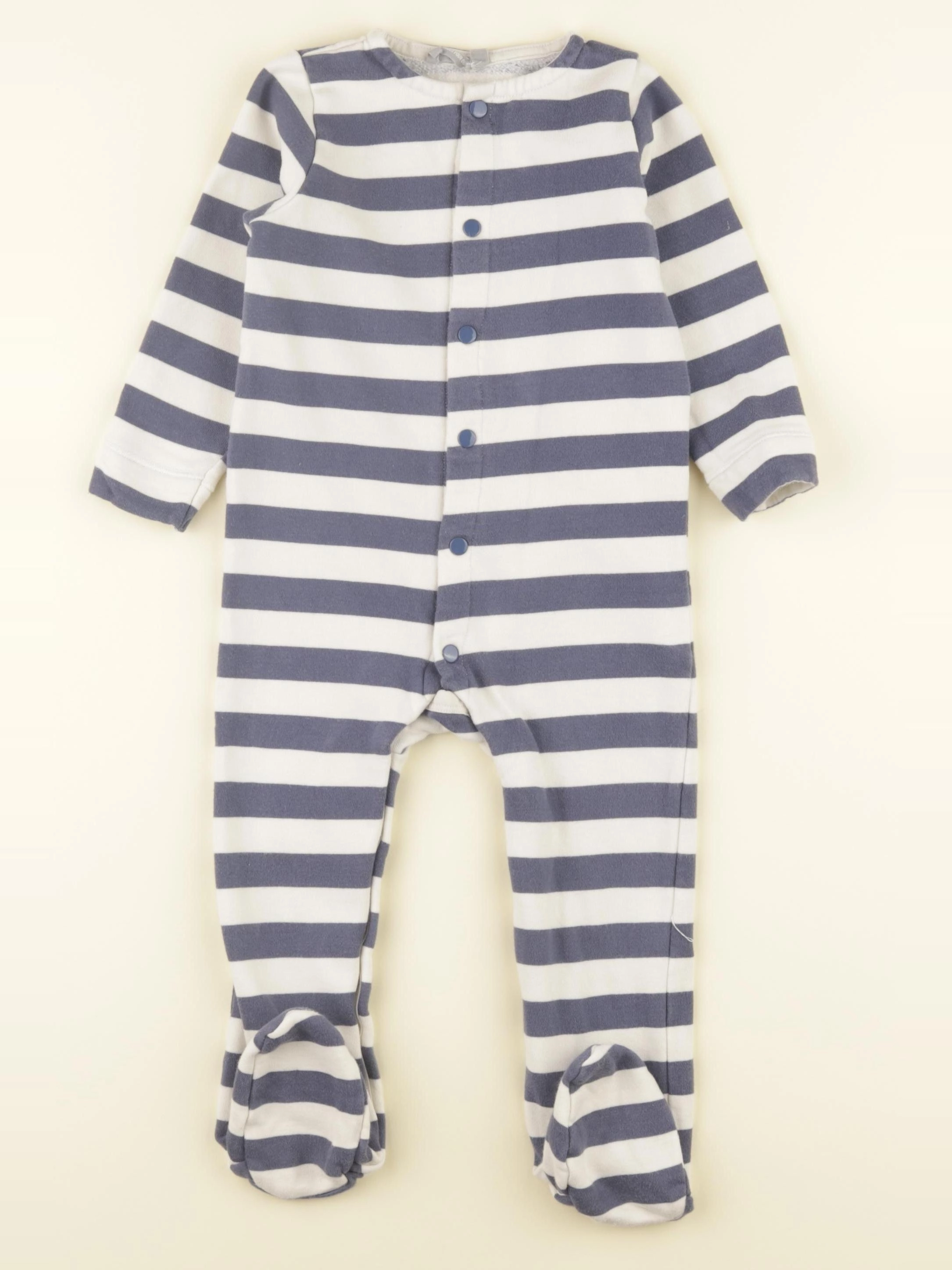 Boutchou - pyjama coton bleu - 24 mois