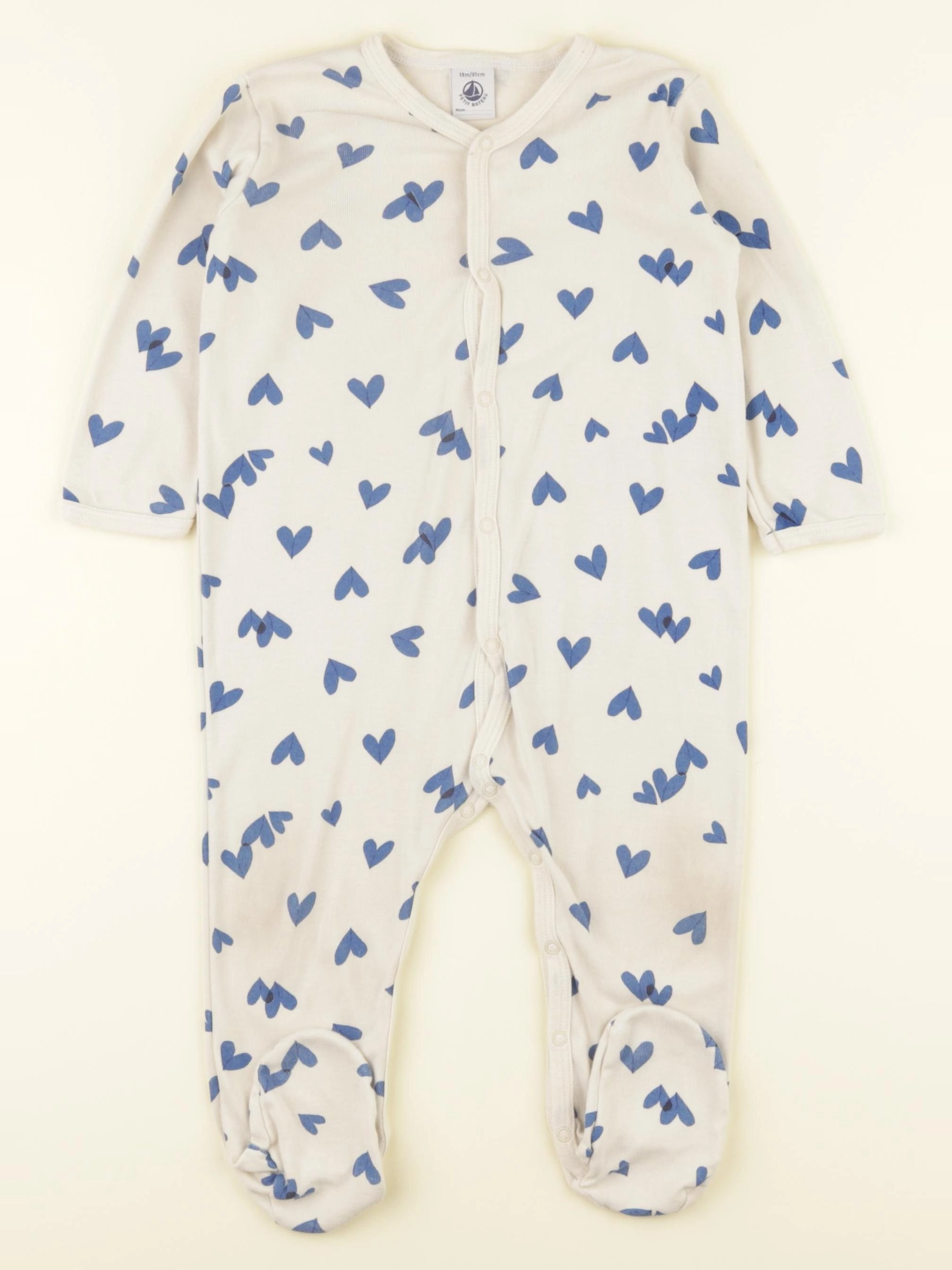 Boutchou - pyjama coton beige - 18 mois