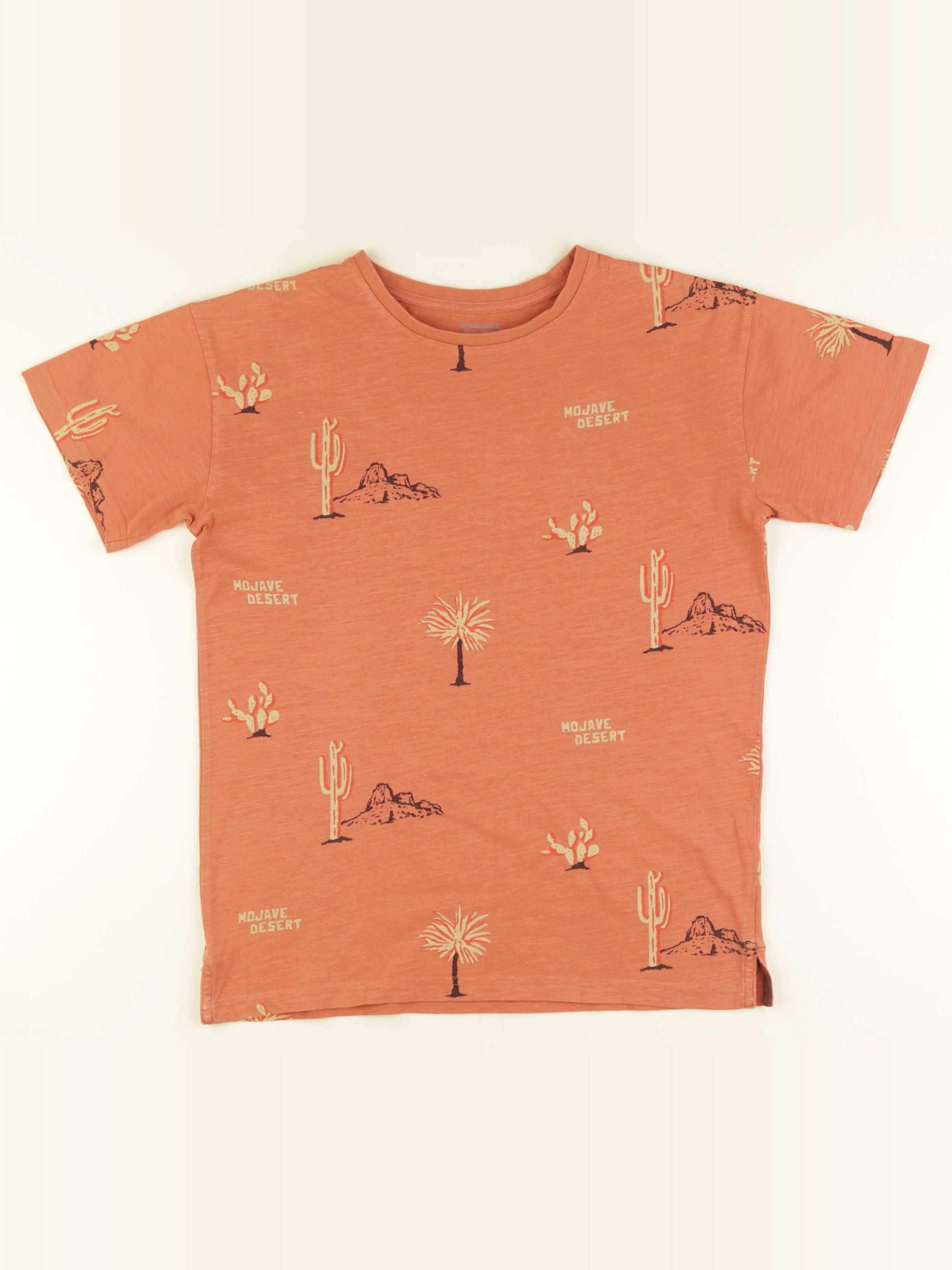 Vertbaudet - tee-shirt orange - 12 ans