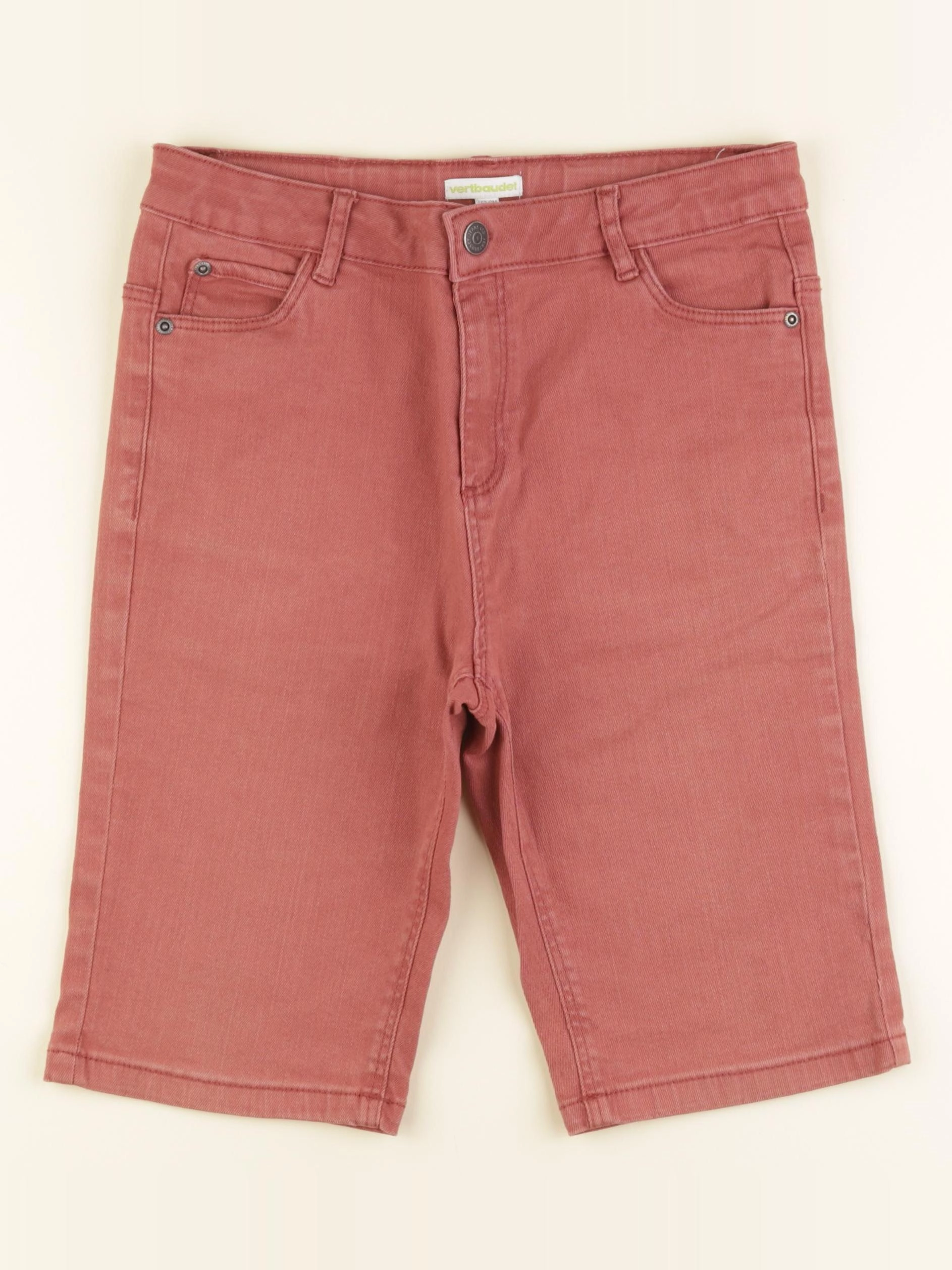 Vertbaudet - short rouge - 12 ans