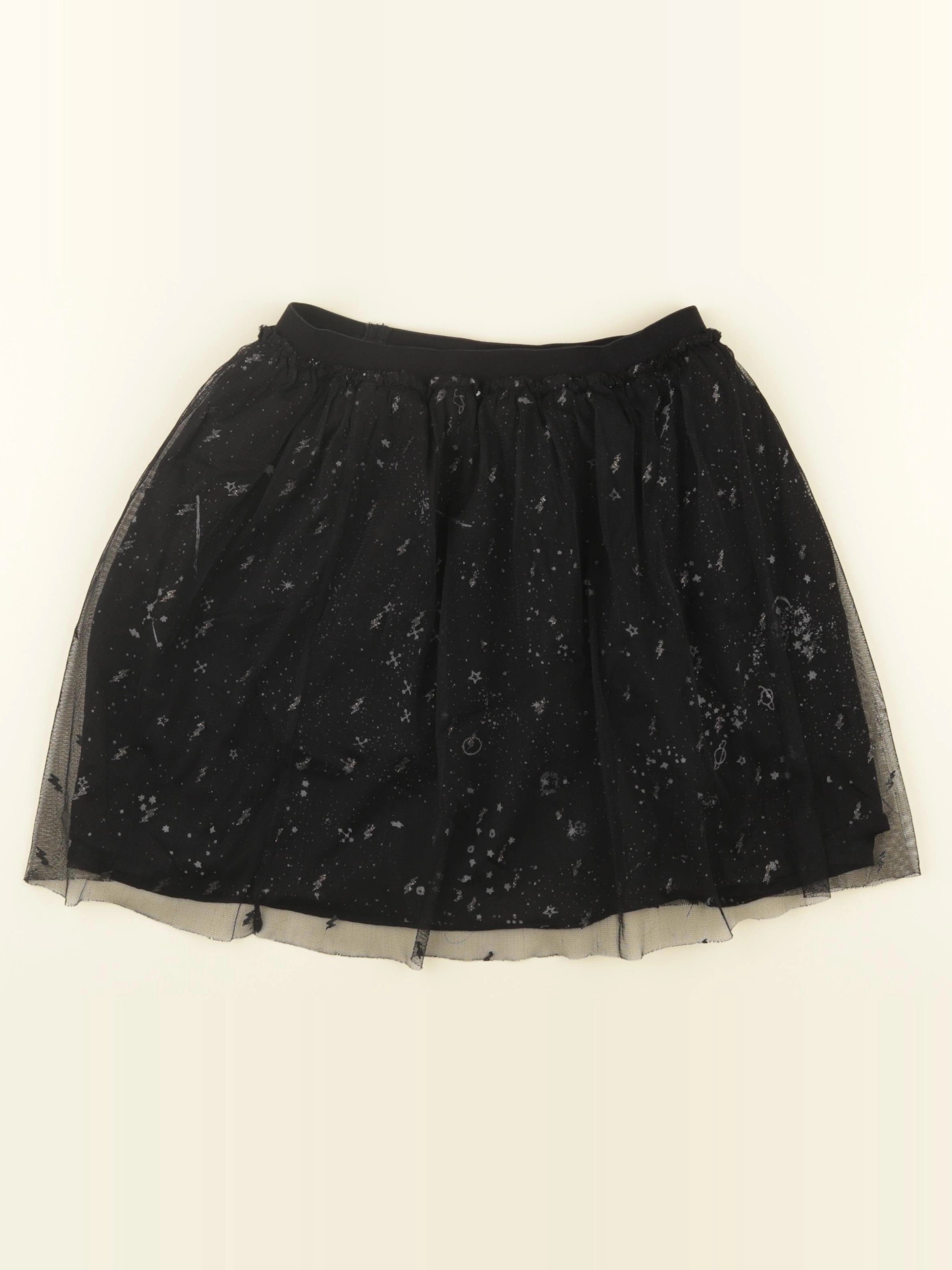 IKKS - jupe argent, noir - 12 ans