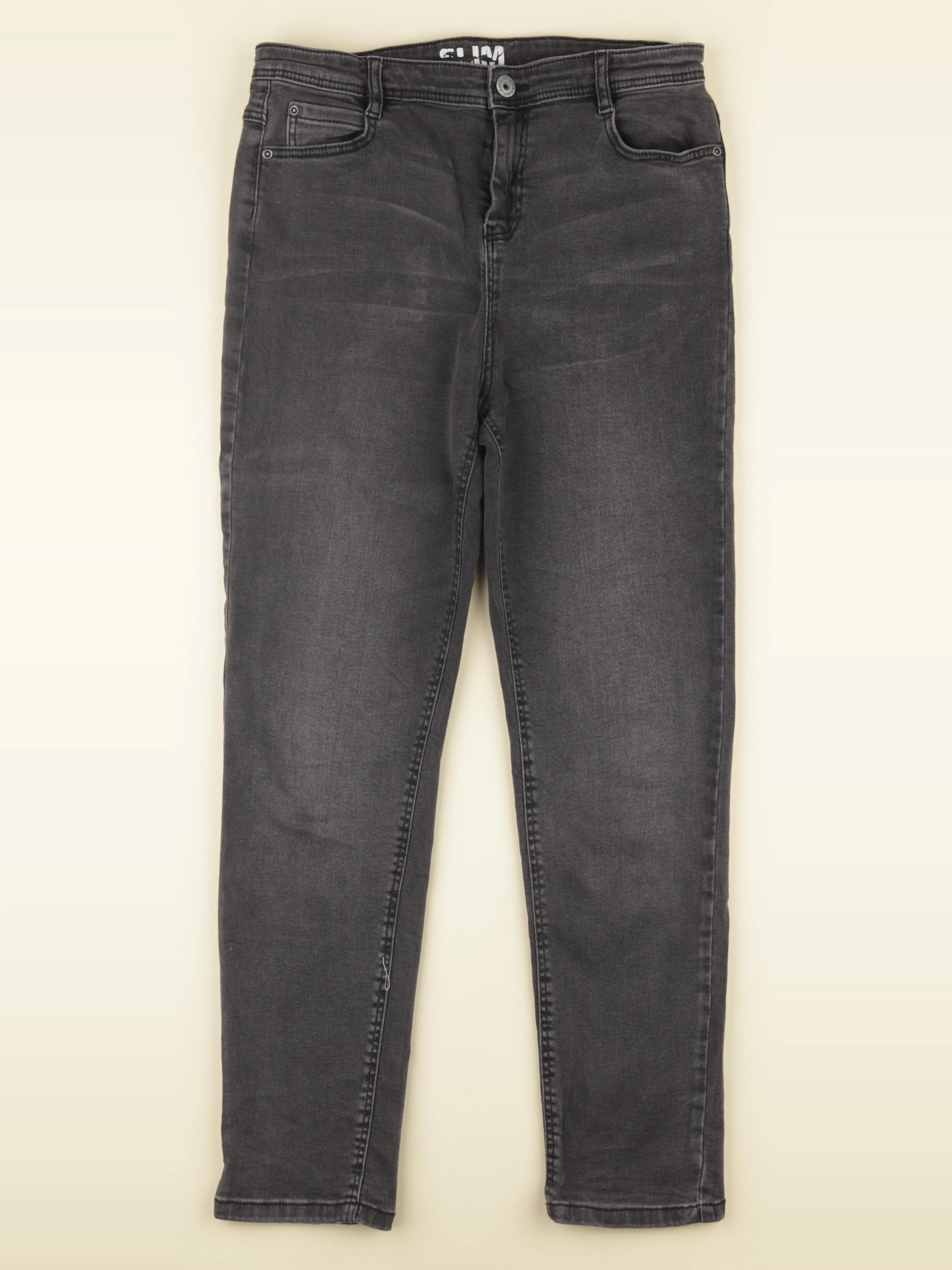 Vertbaudet - jean gris - 12 ans