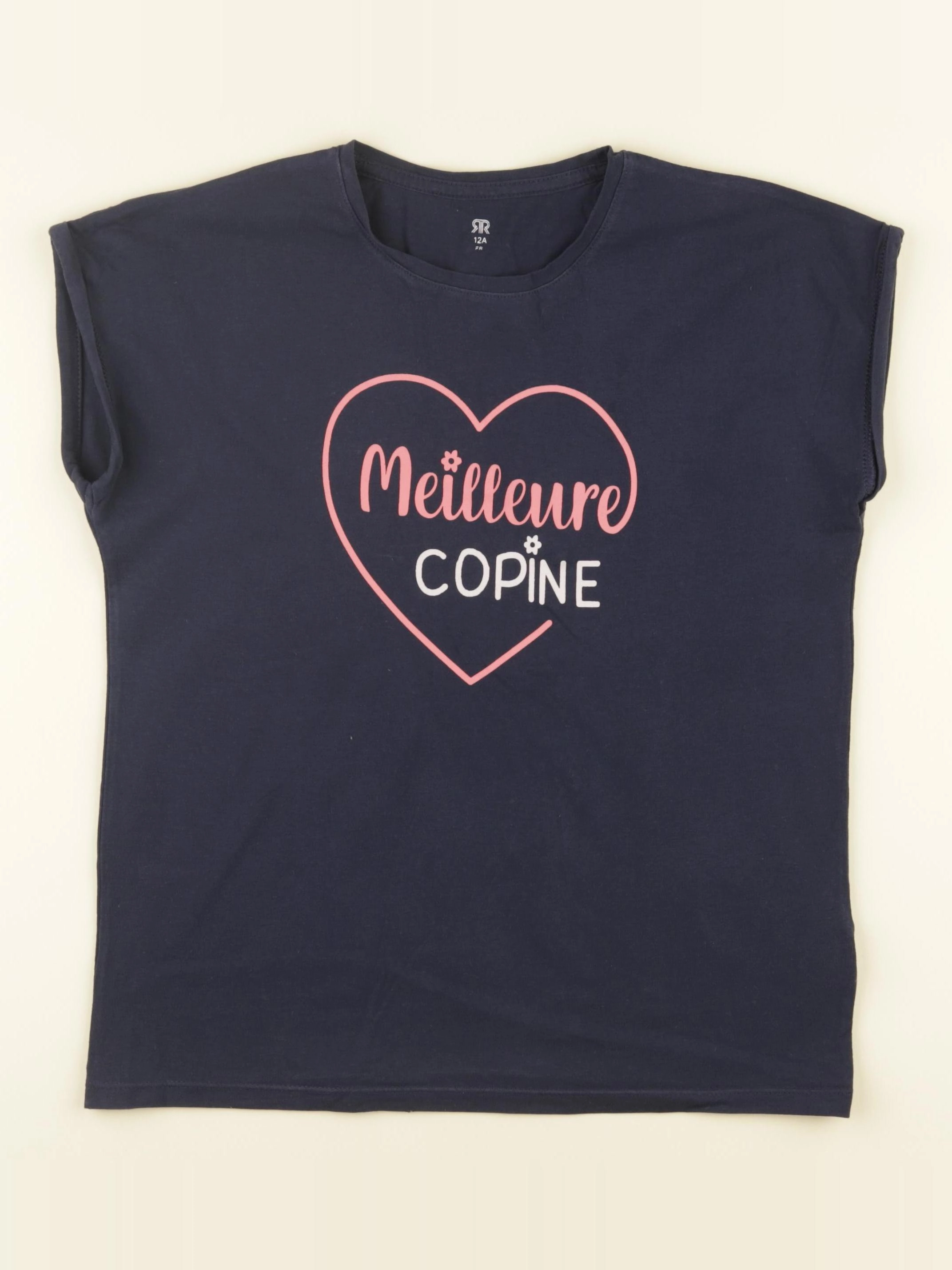 La Redoute - tee-shirt bleu - 12 ans