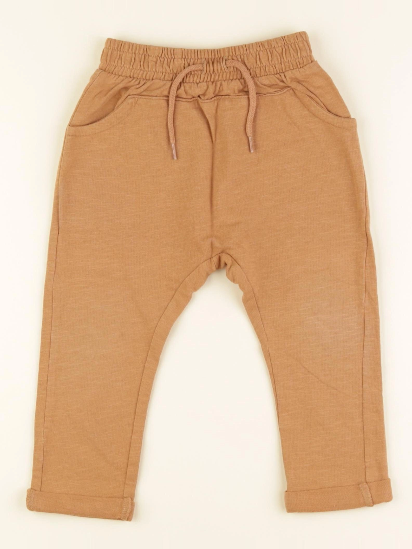 Vertbaudet - sarouel marron - 24 mois