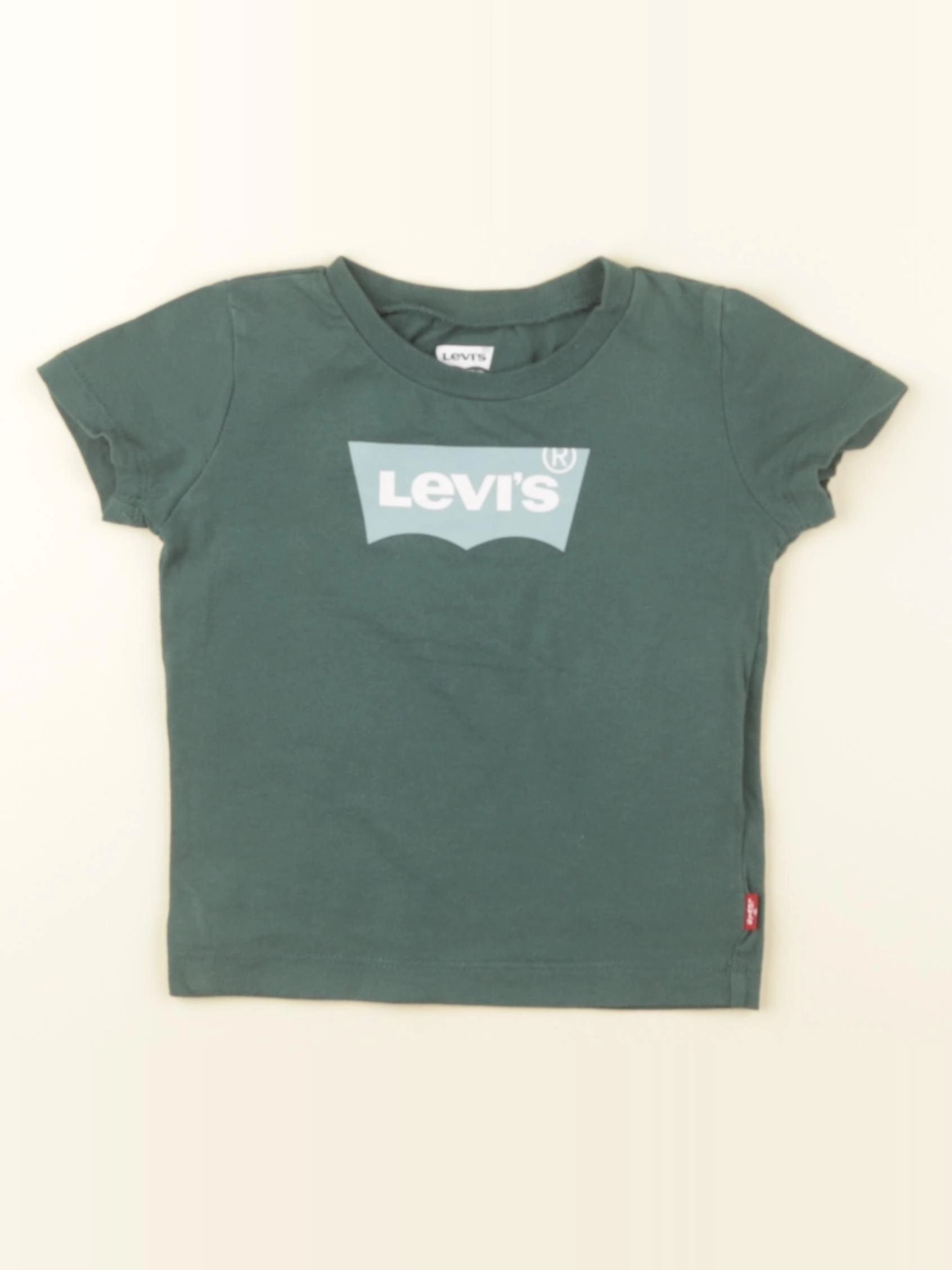Levi's - tee-shirt vert - 18 mois