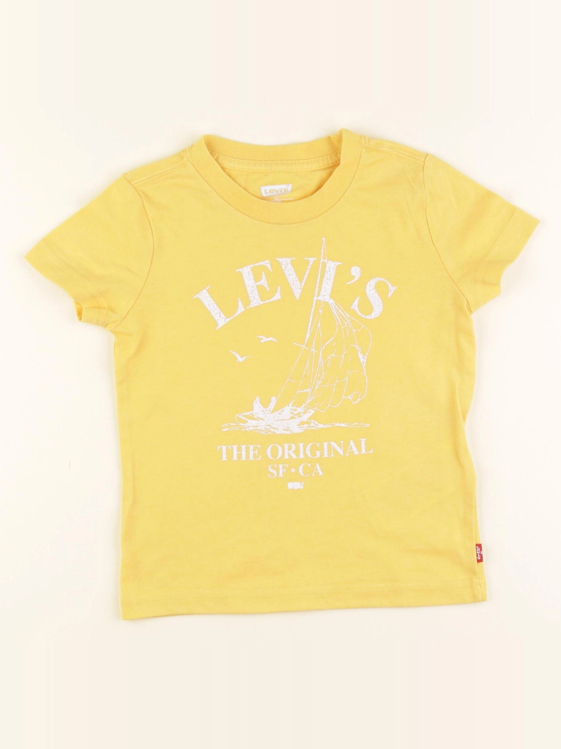 Levi's - tee-shirt jaune - 3 ans