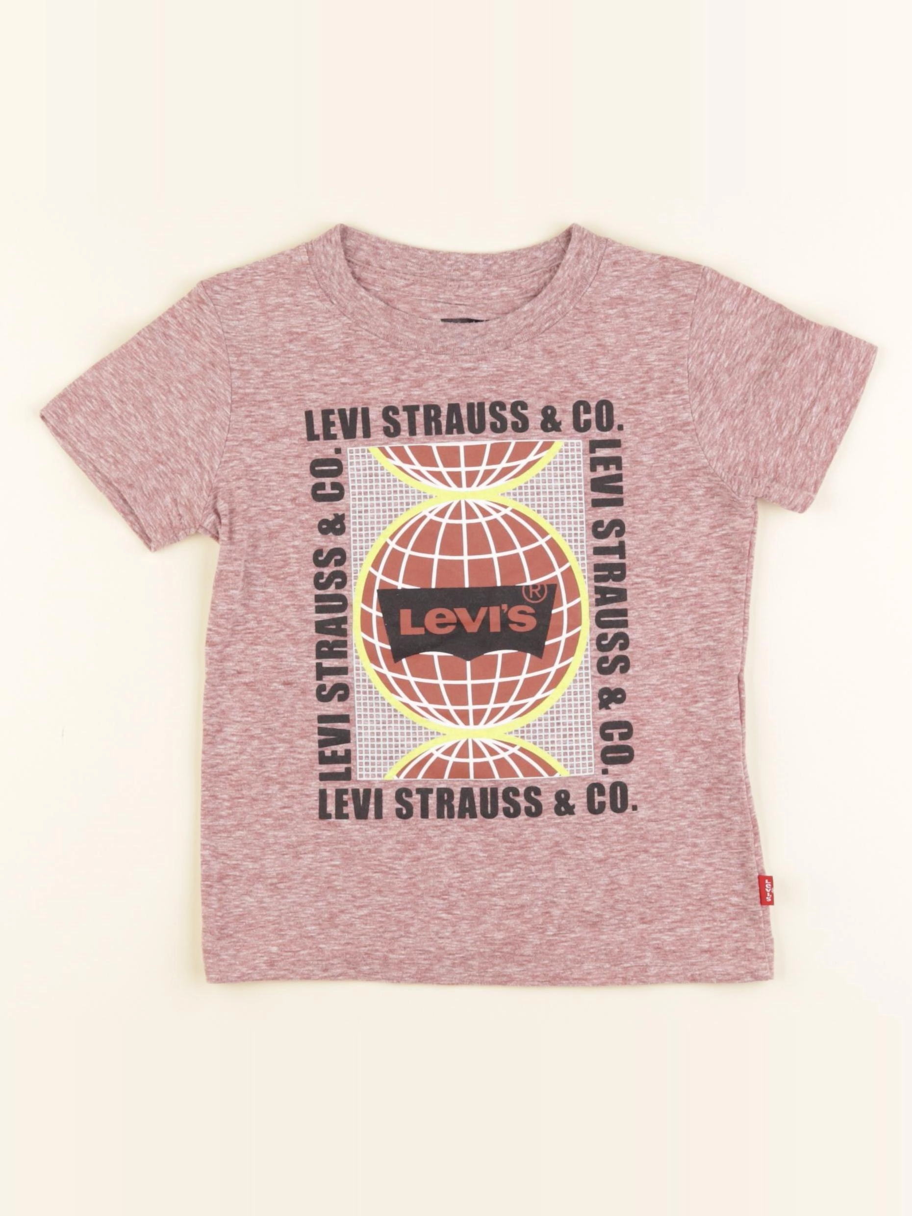 Levi's - tee-shirt rouge - 3 ans