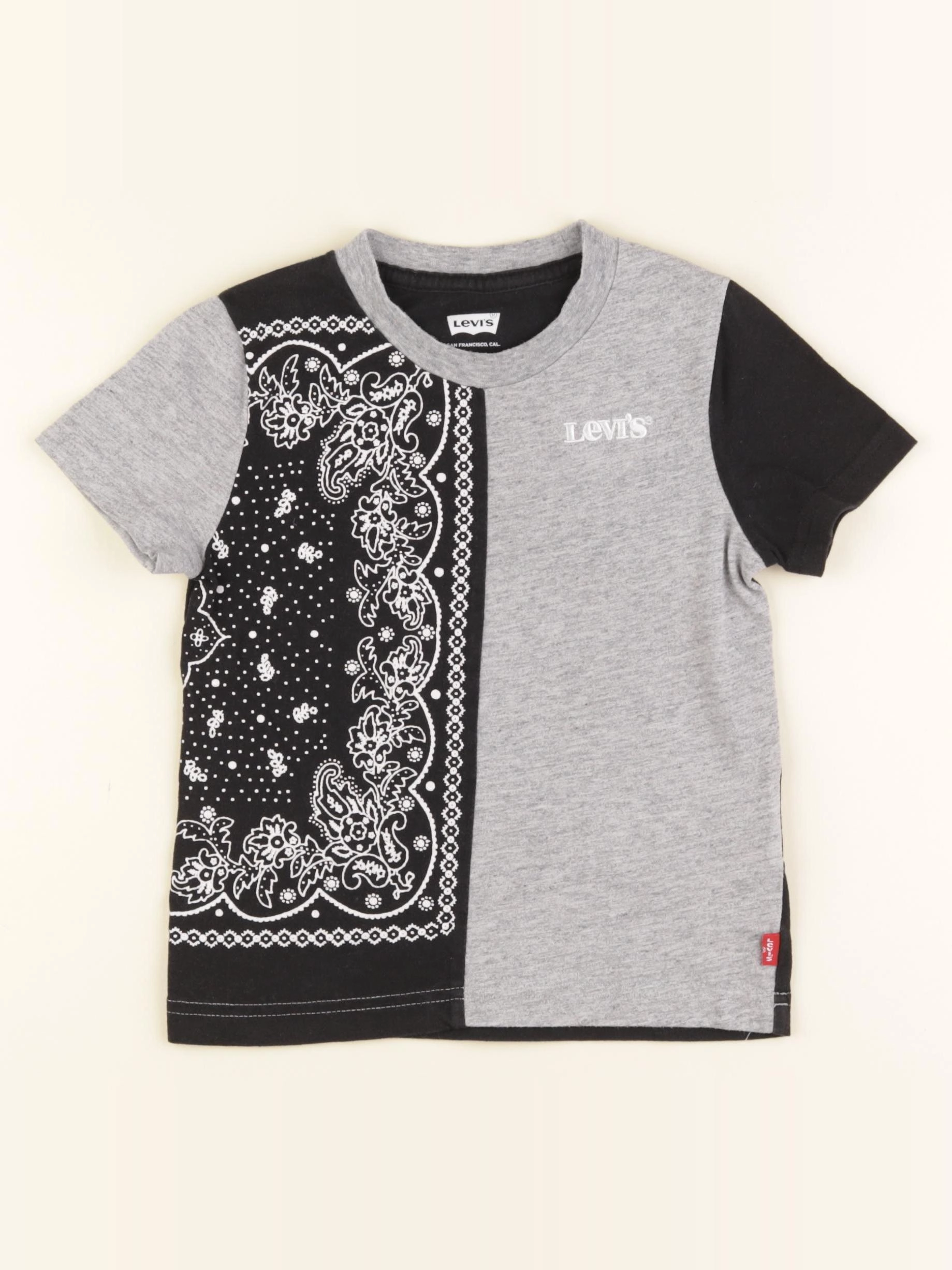 Levi's - tee-shirt noir, gris - 3 ans
