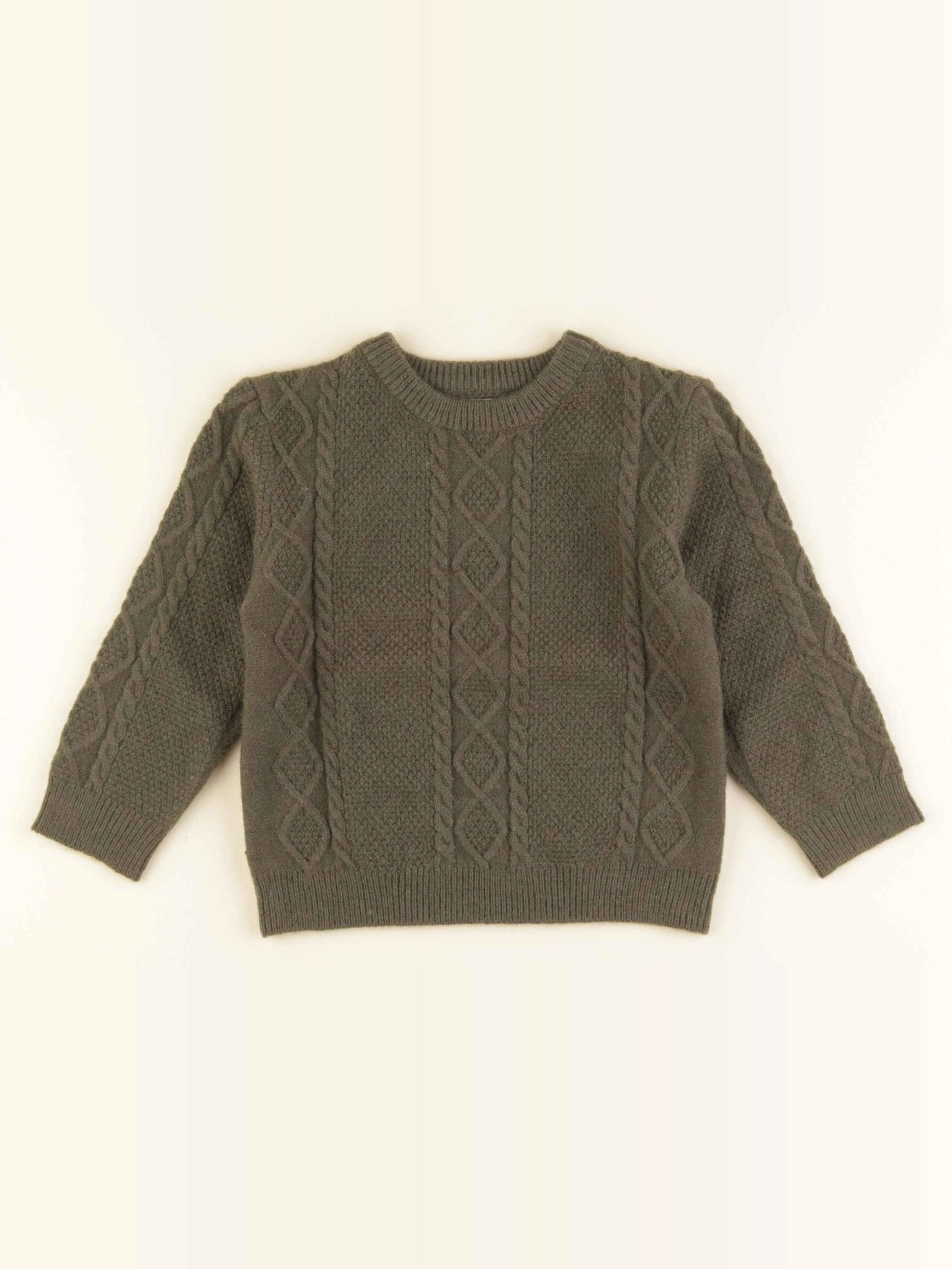 Eden & Victor - pull vert - 3 ans