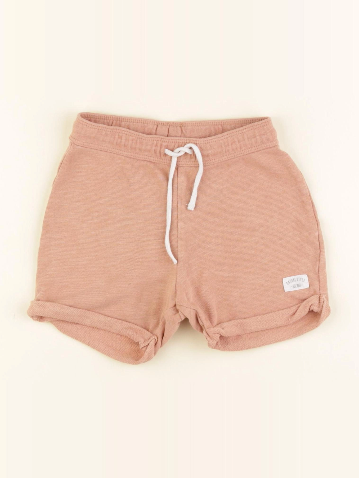 H&M - short orange - 2 ans