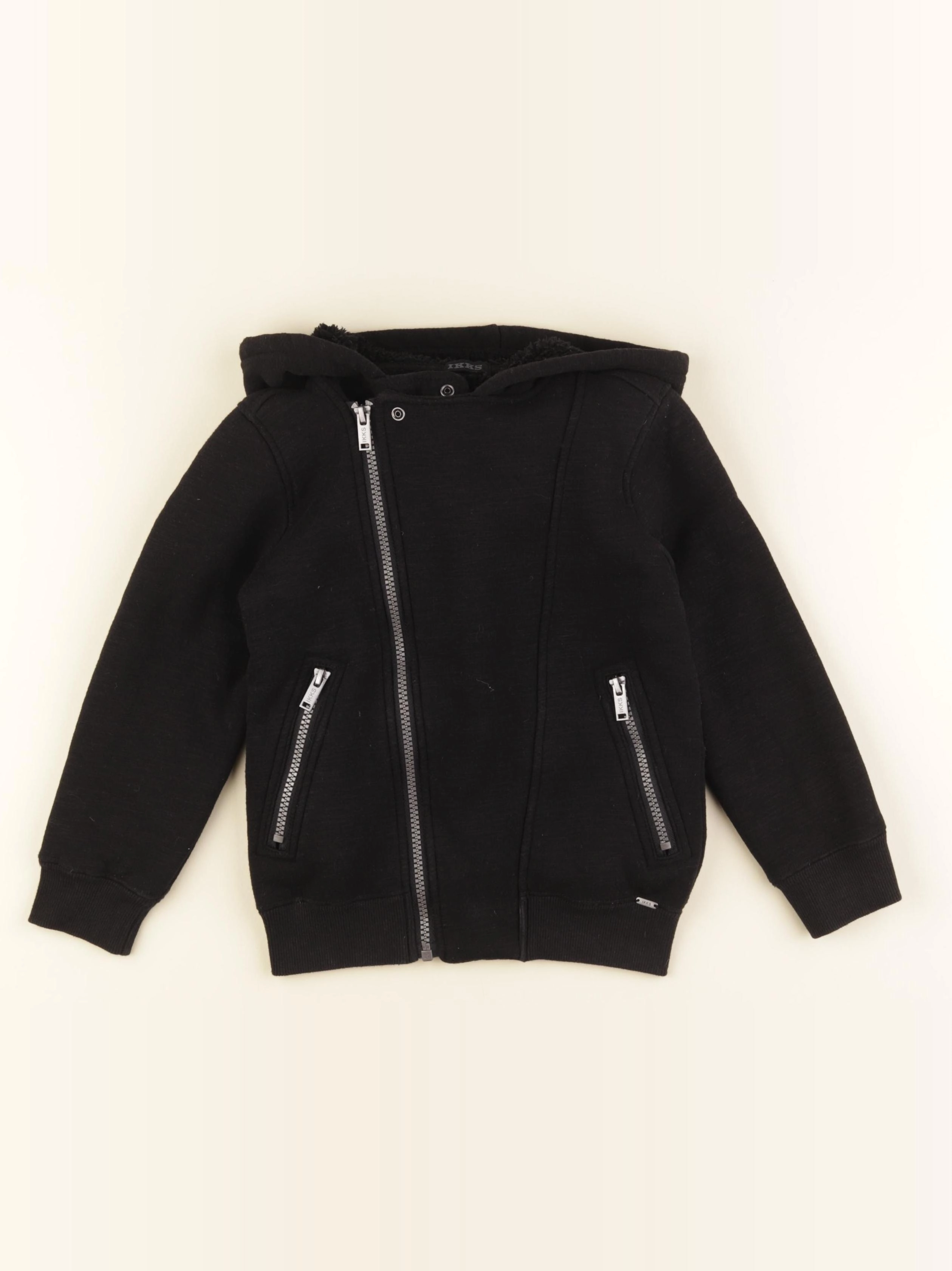 IKKS - veste doublé noir - 4 ans
