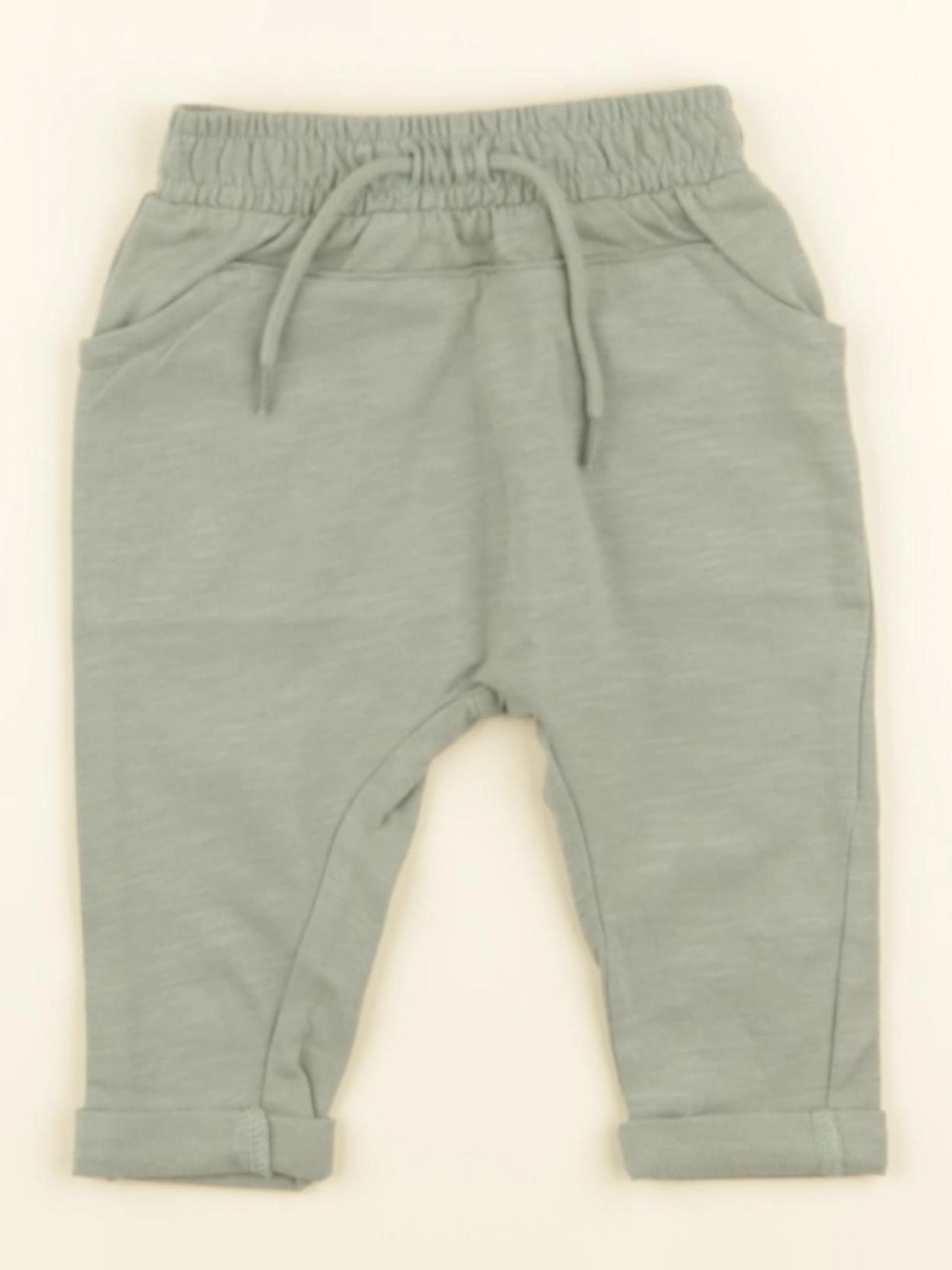 Vertbaudet - sarouel vert - 6 mois