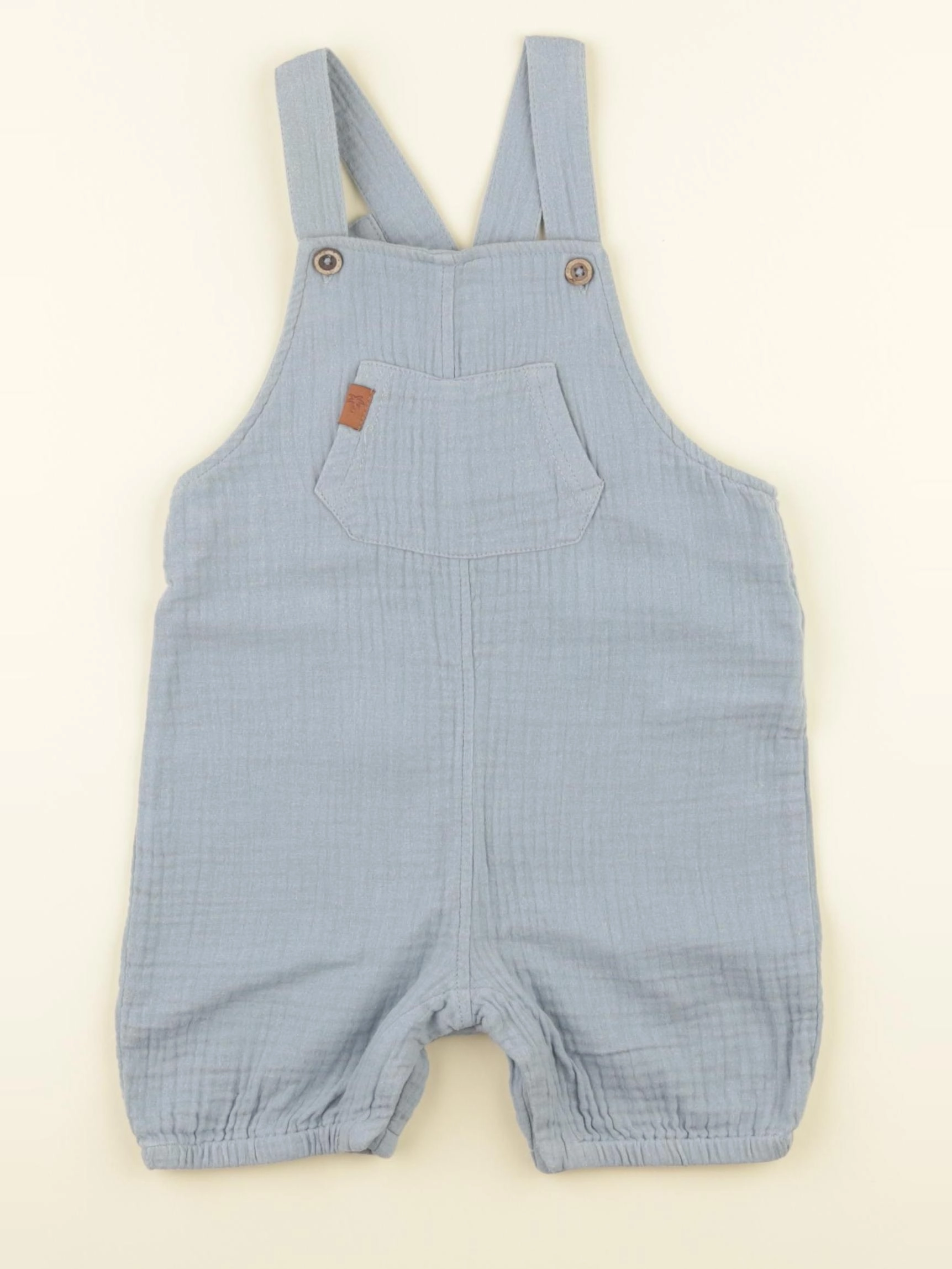 Vertbaudet - salopette bleu - 18 mois