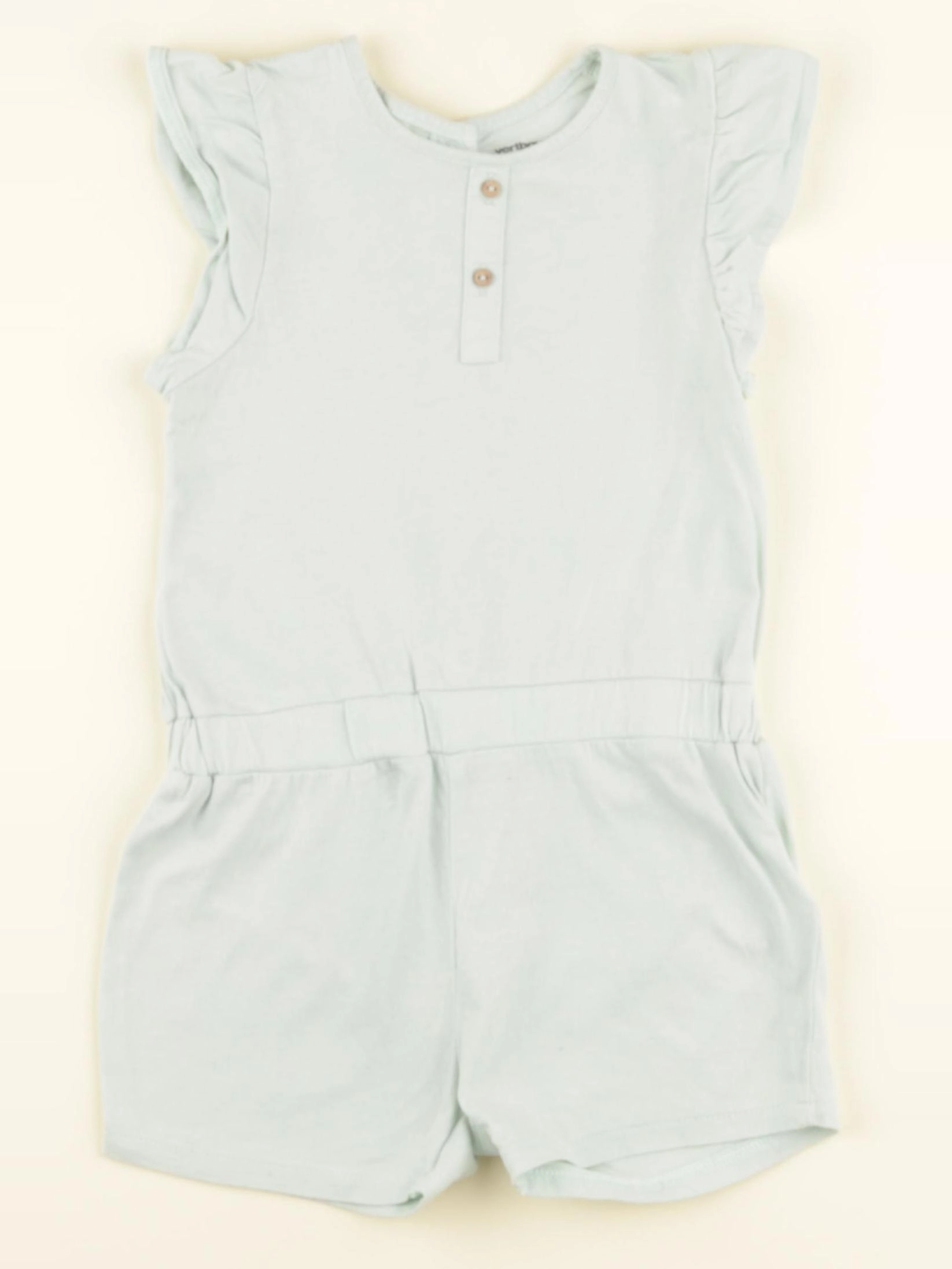 Vertbaudet - combinaison vert - 3 ans