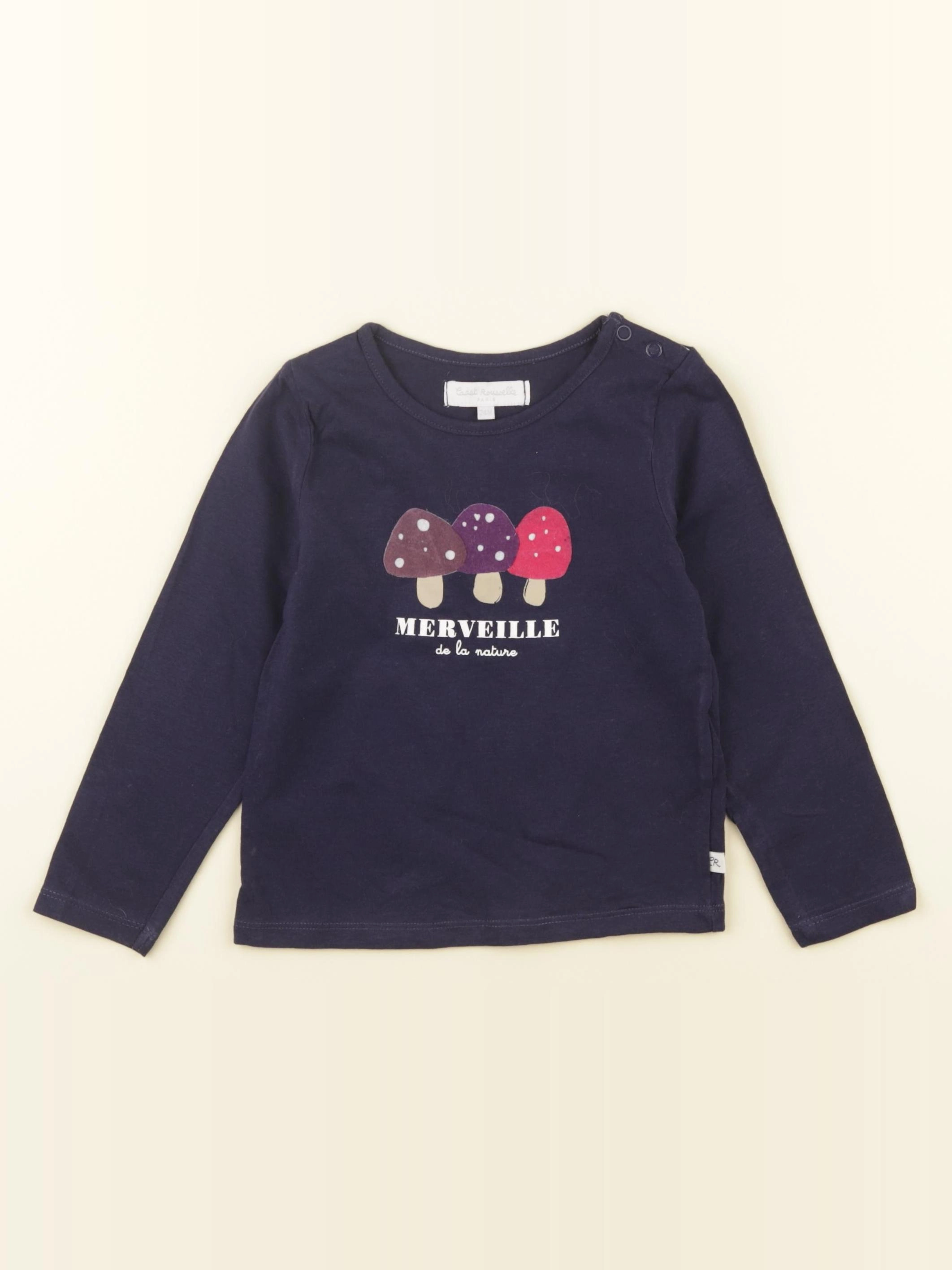 Cadet Rousselle - tee-shirt bleu - 24 mois