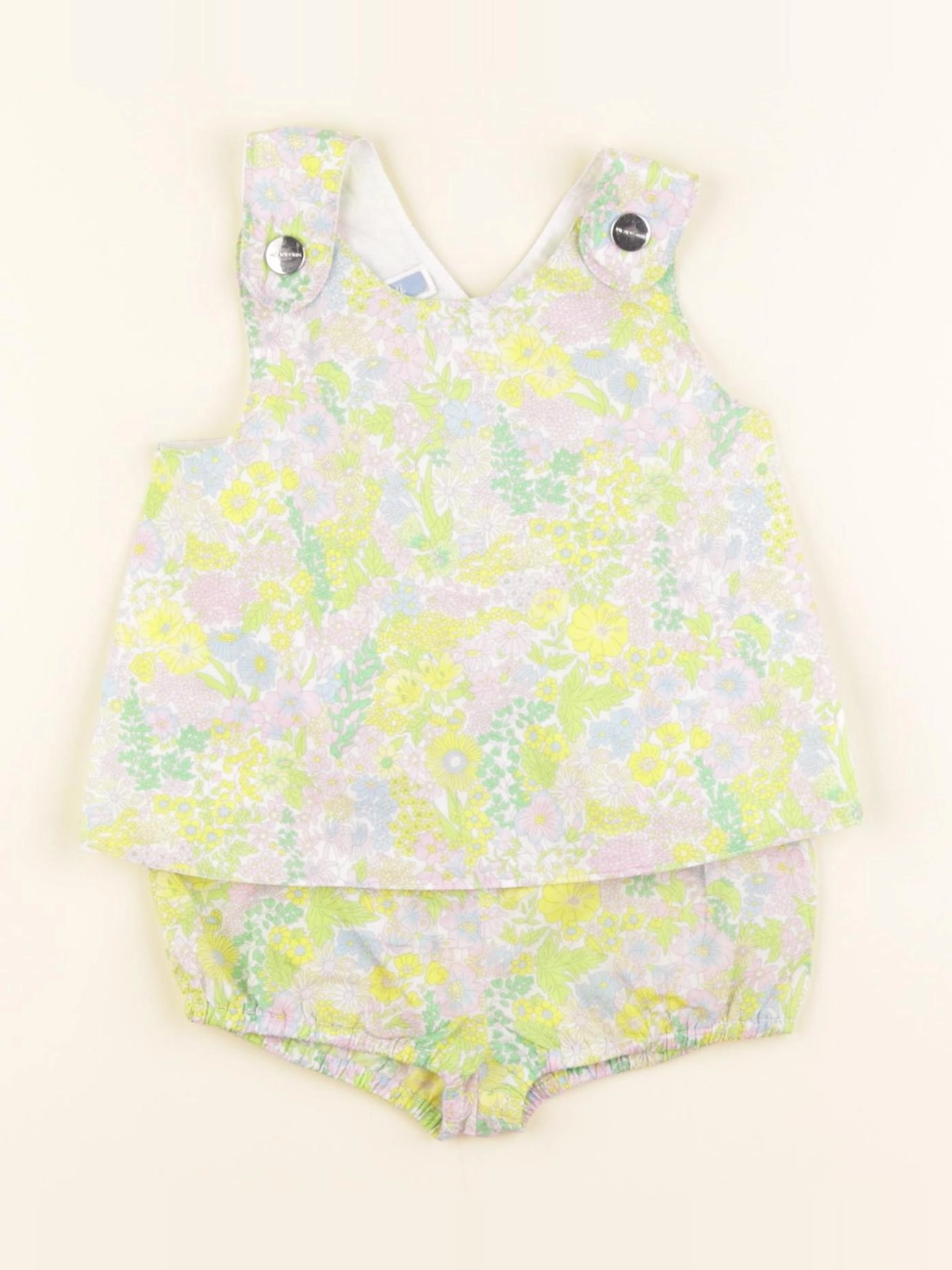 Jacadi - ensemble liberty multicolore - 6 mois