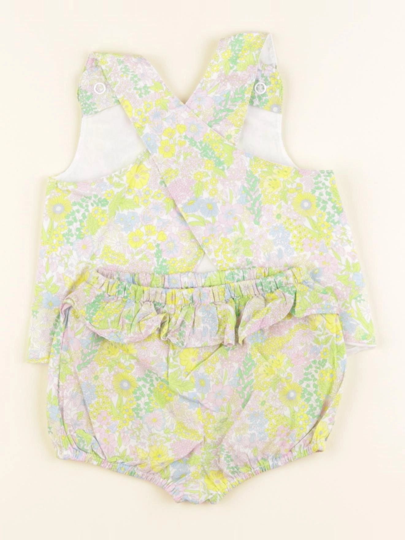 Jacadi - ensemble liberty multicolore - 6 mois