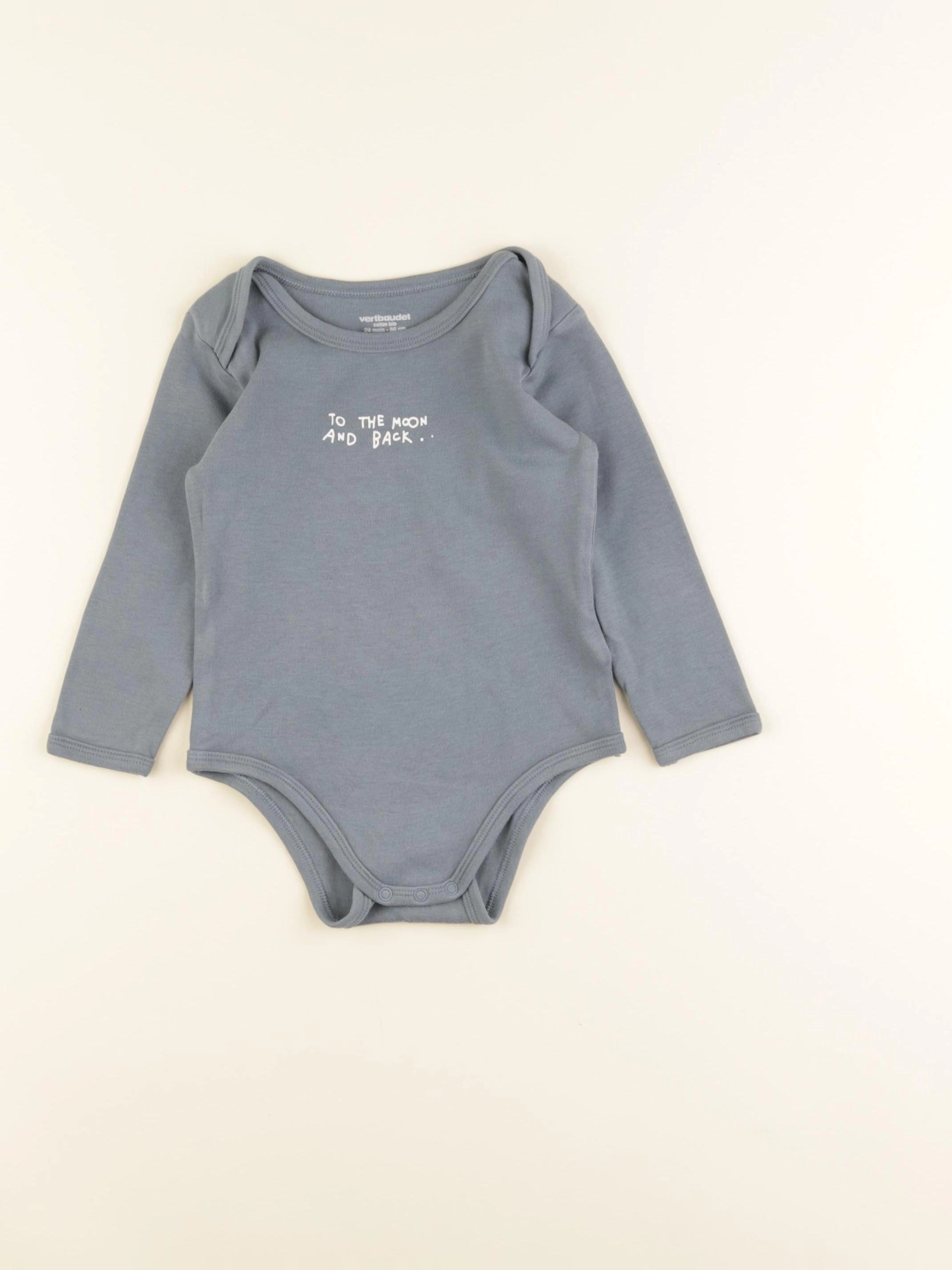 Vertbaudet - body vert - 24 mois