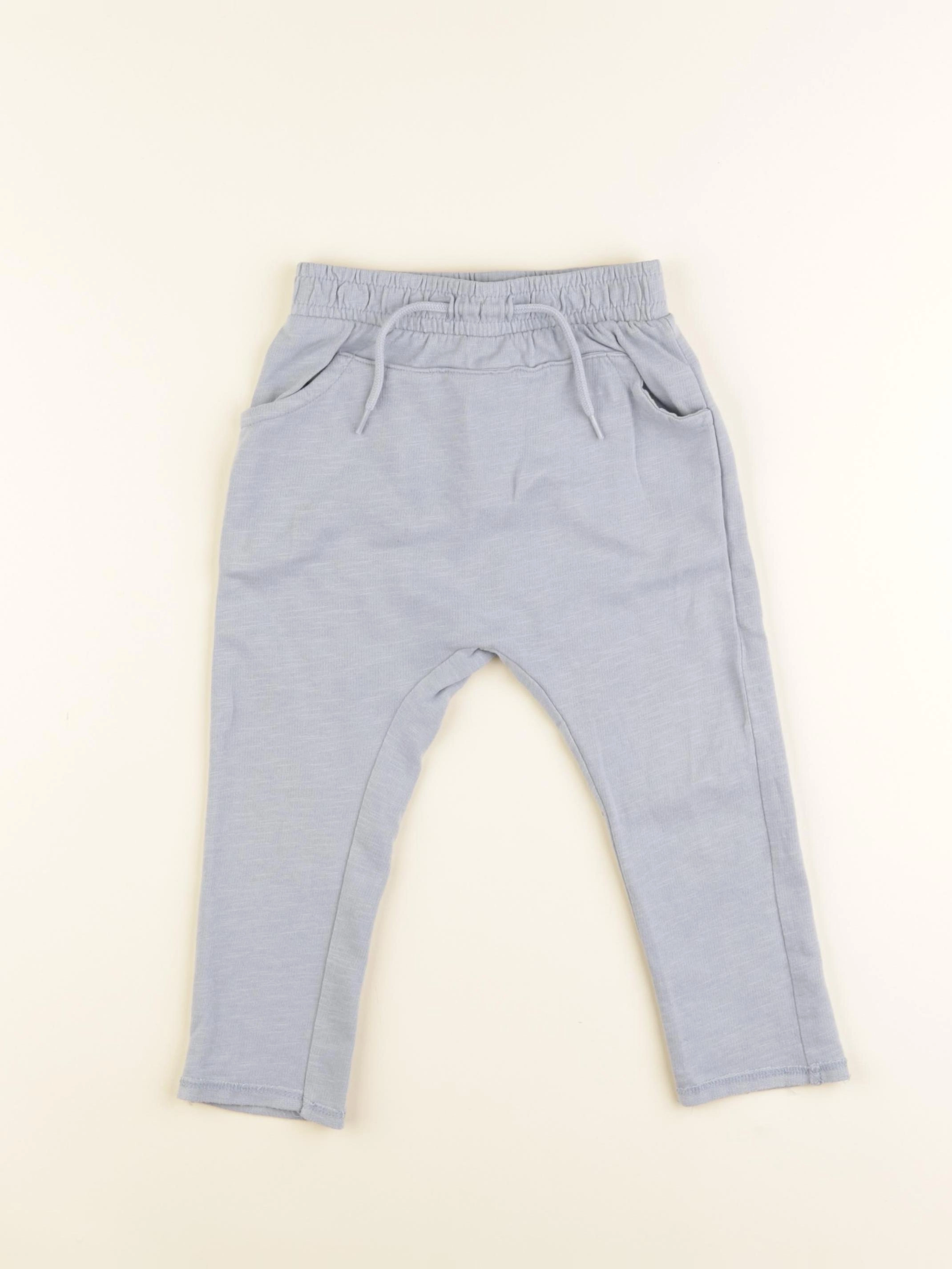 Vertbaudet - sarouel bleu - 18 mois