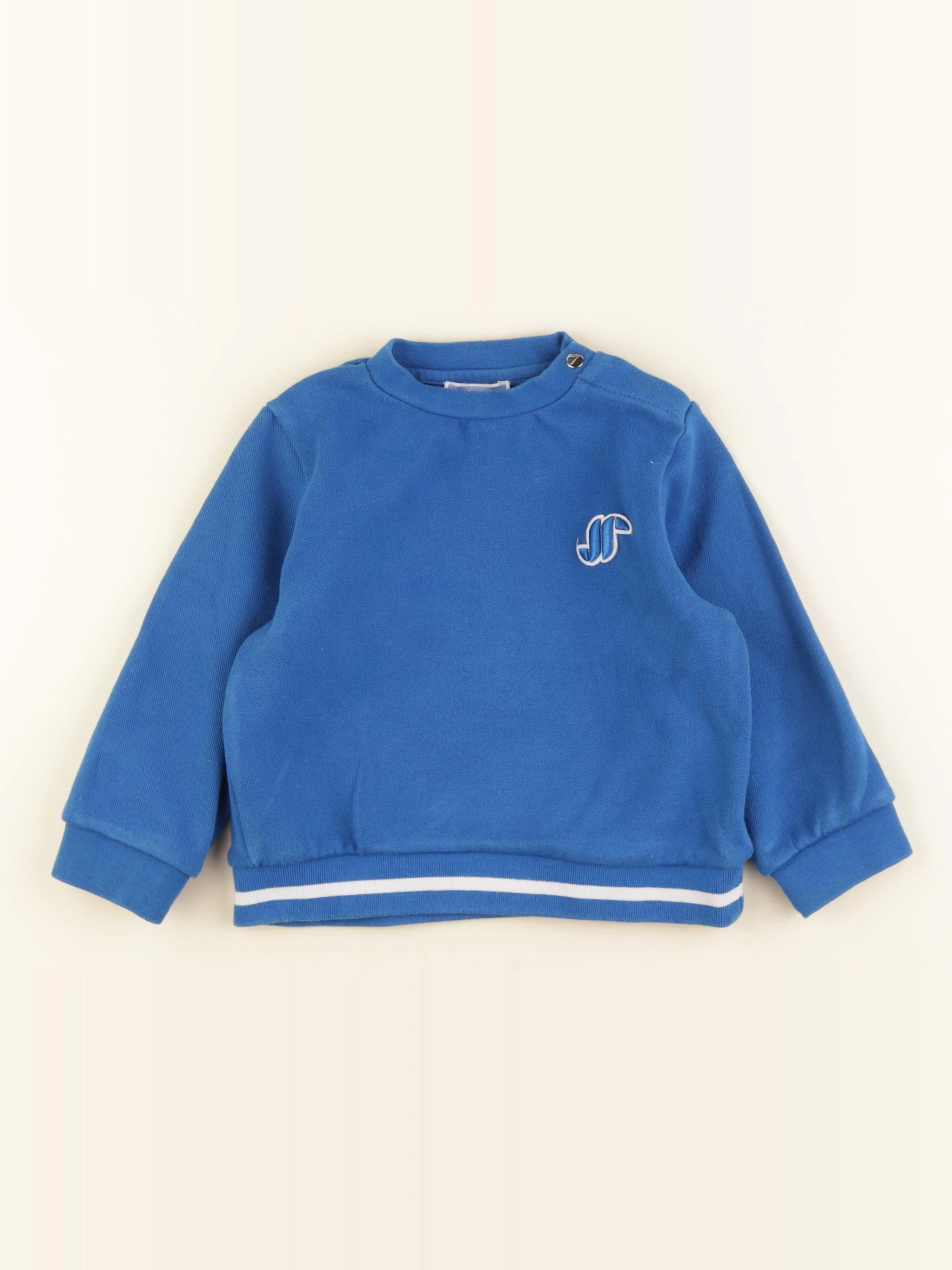 Jacadi - sweat bleu - 24 mois
