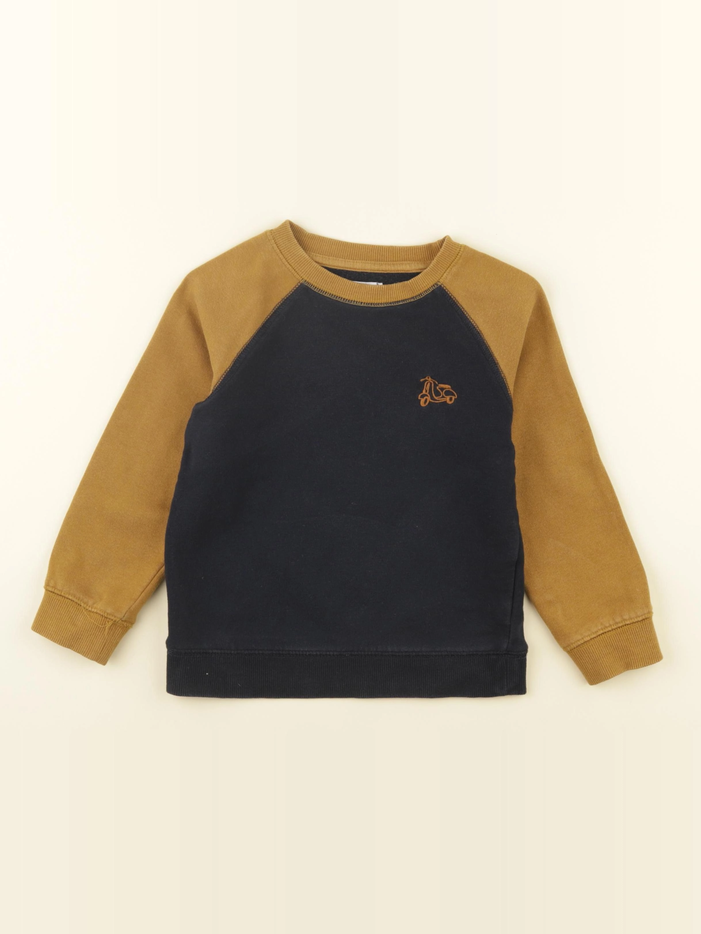 Monoprix - sweat bleu - 5 ans