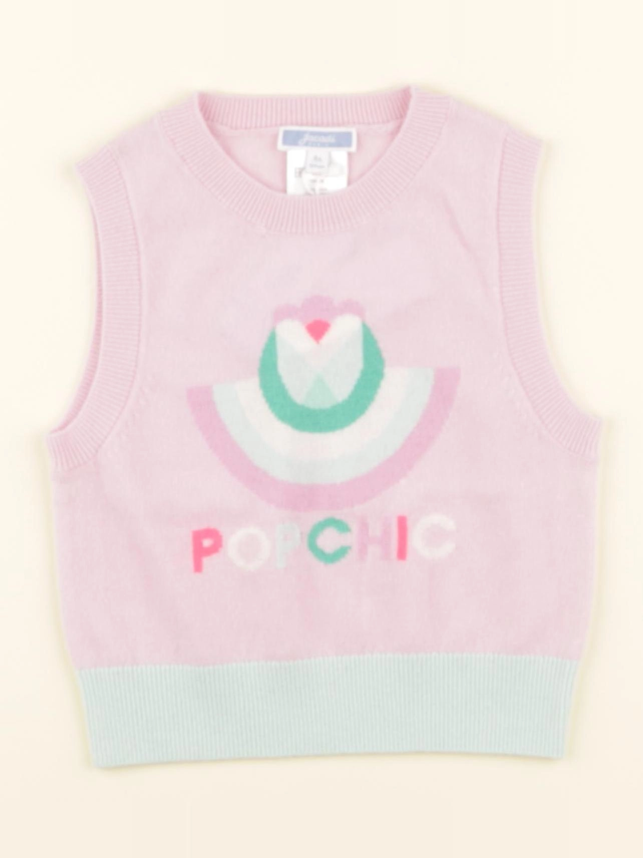 Jacadi - pull rose - 4 ans