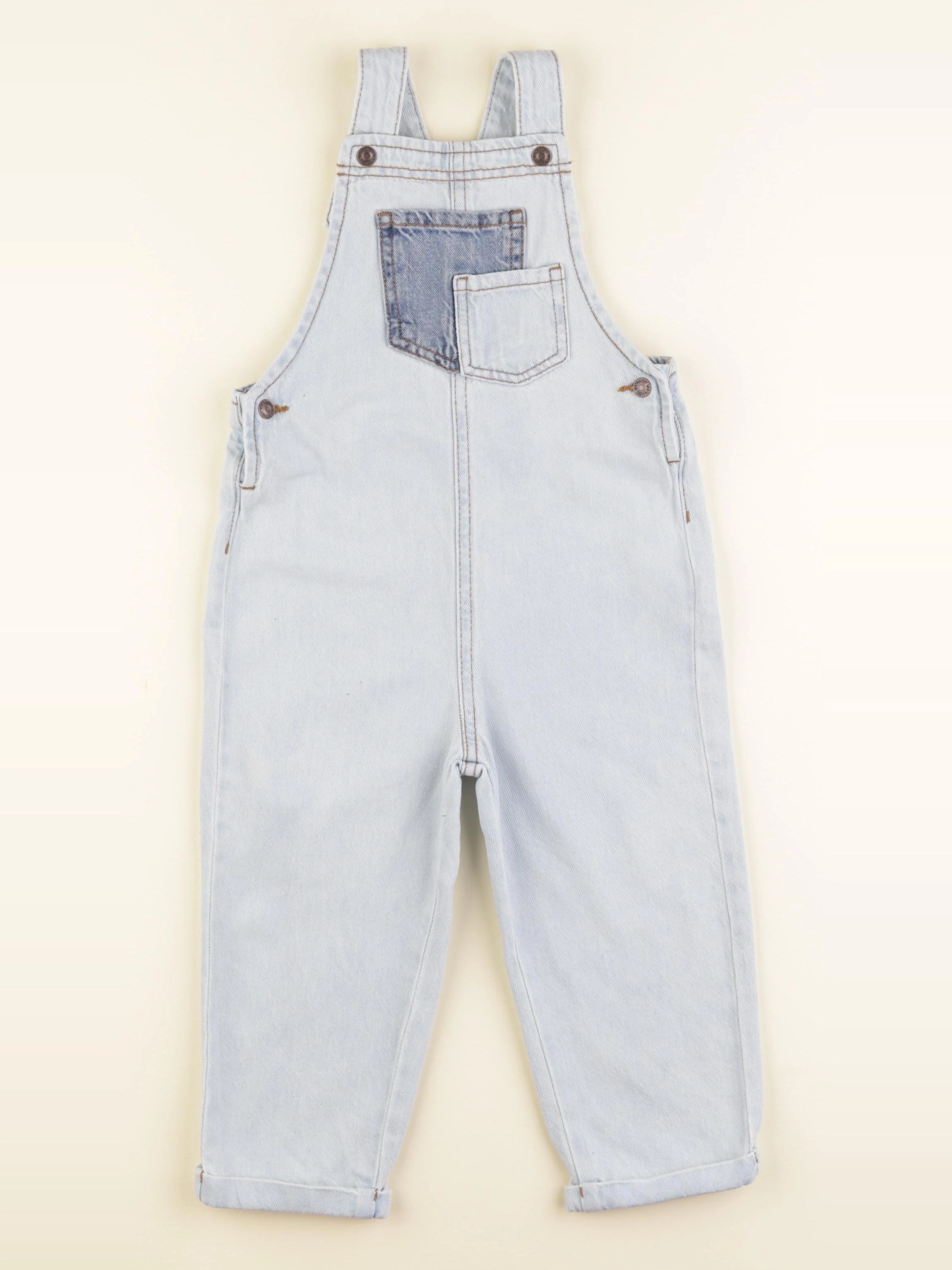 Vertbaudet - salopette bleu - 3 ans