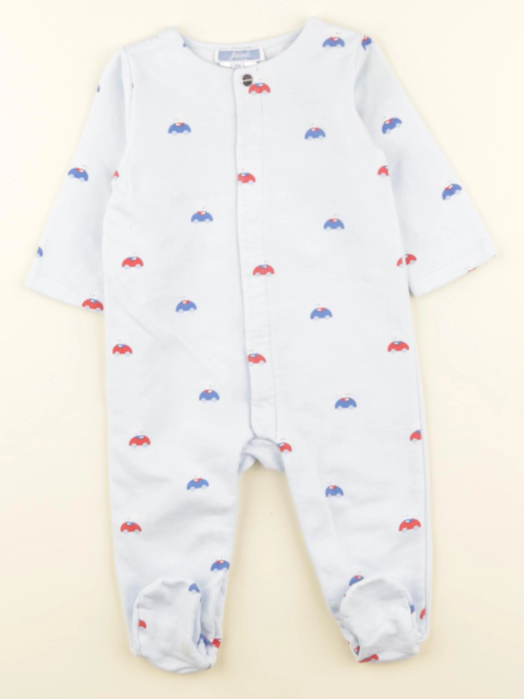 Jacadi - pyjama coton blanc - 6 mois