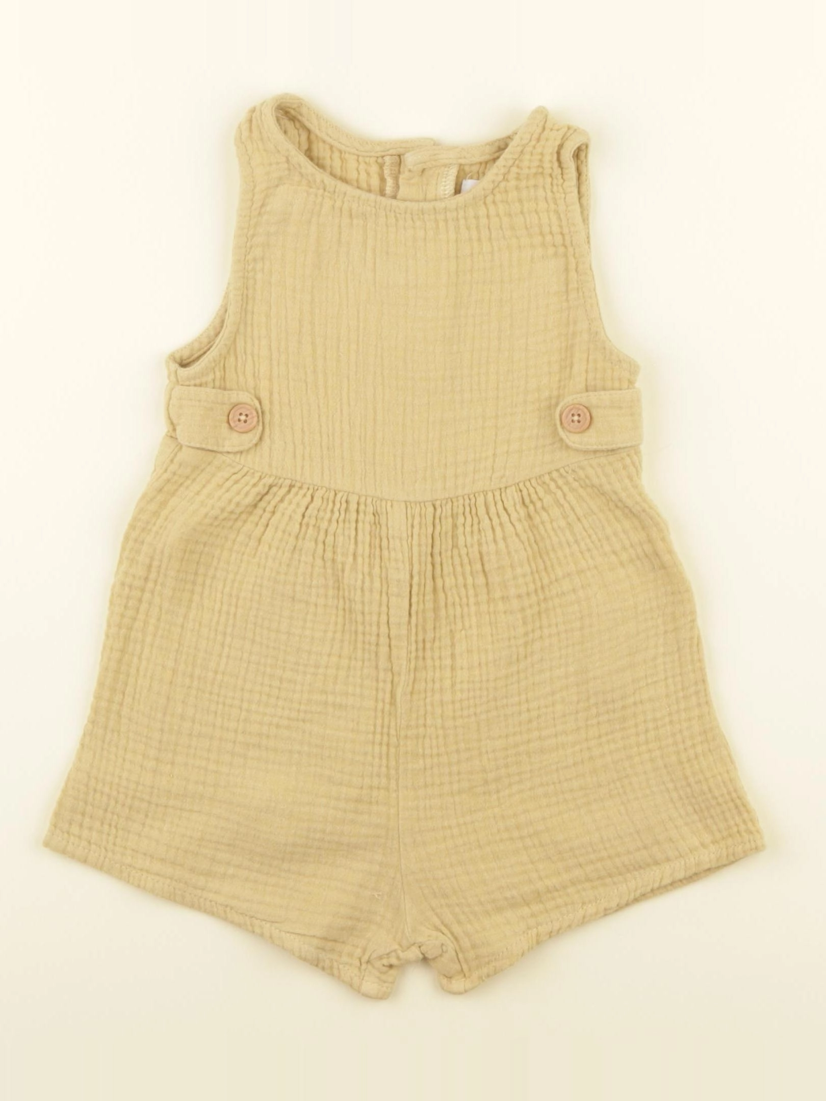 Vertbaudet - combinaison jaune - 24 mois