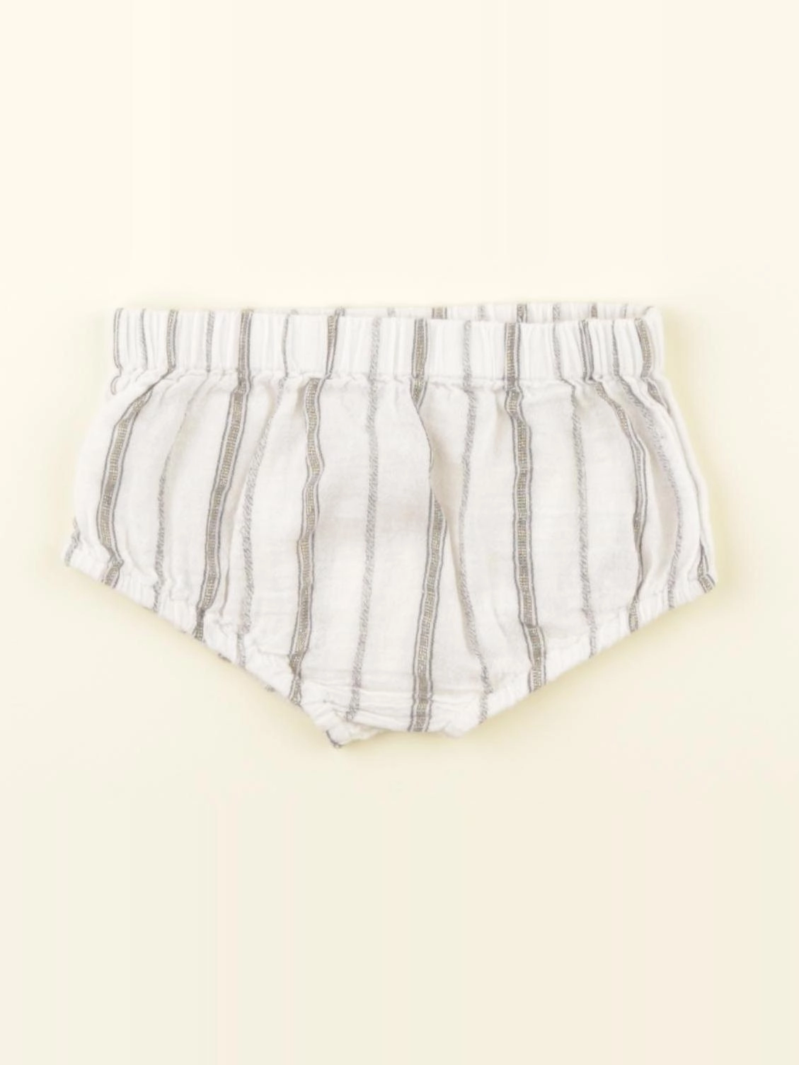 Vertbaudet - bloomer blanc, gris - 9 mois