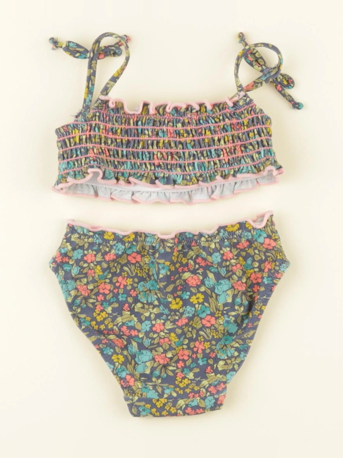 Vertbaudet - maillot de bain multicolore - 2 ans