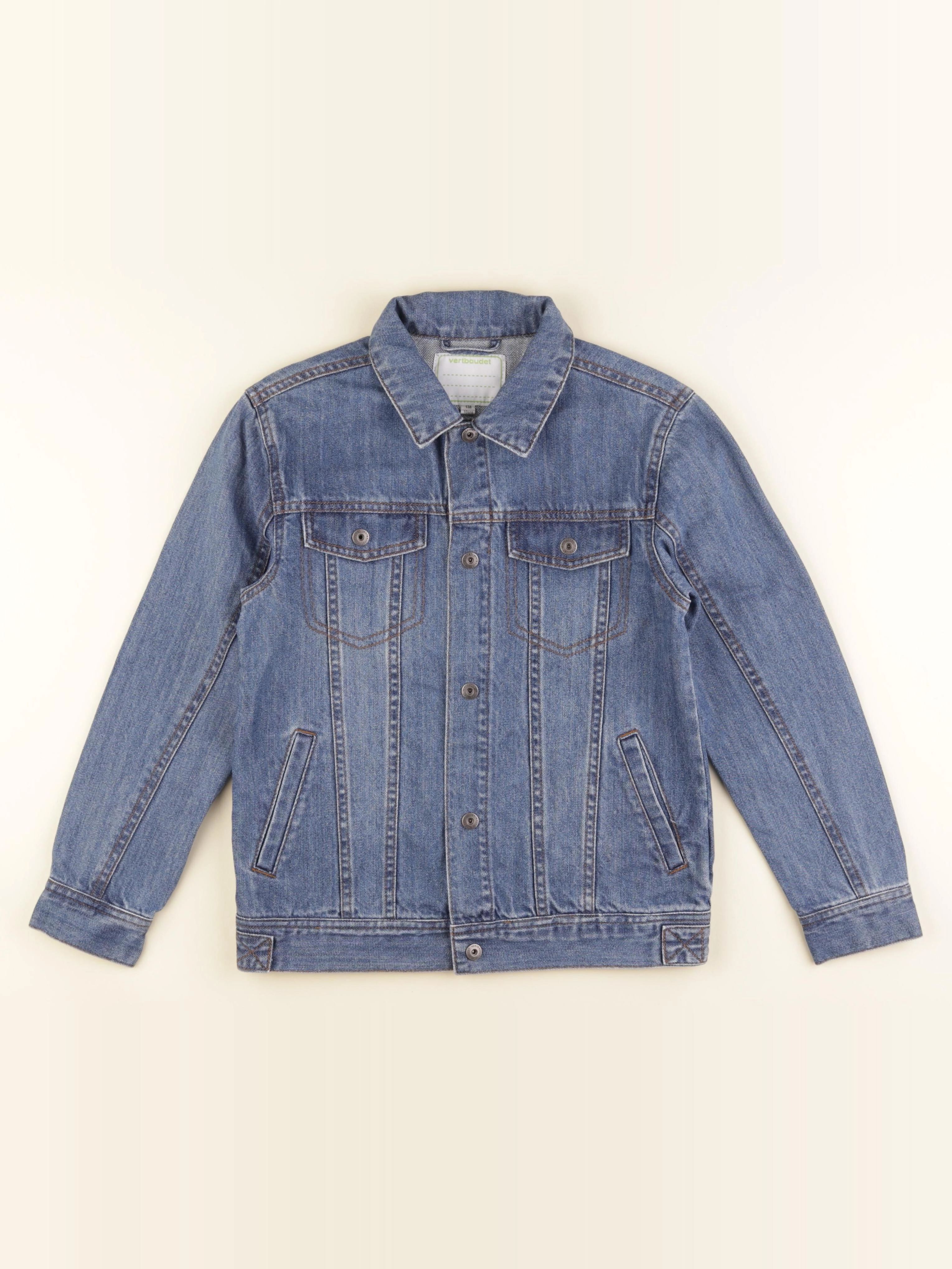 Vertbaudet - veste bleu - 10 ans