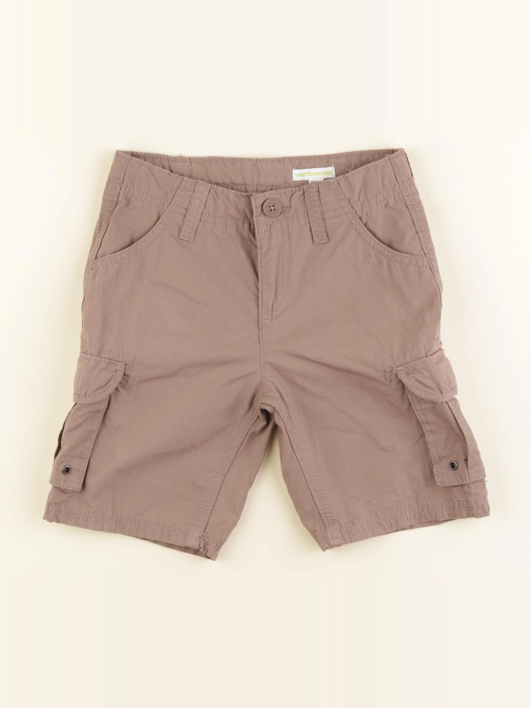 Vertbaudet - short marron - 5 ans