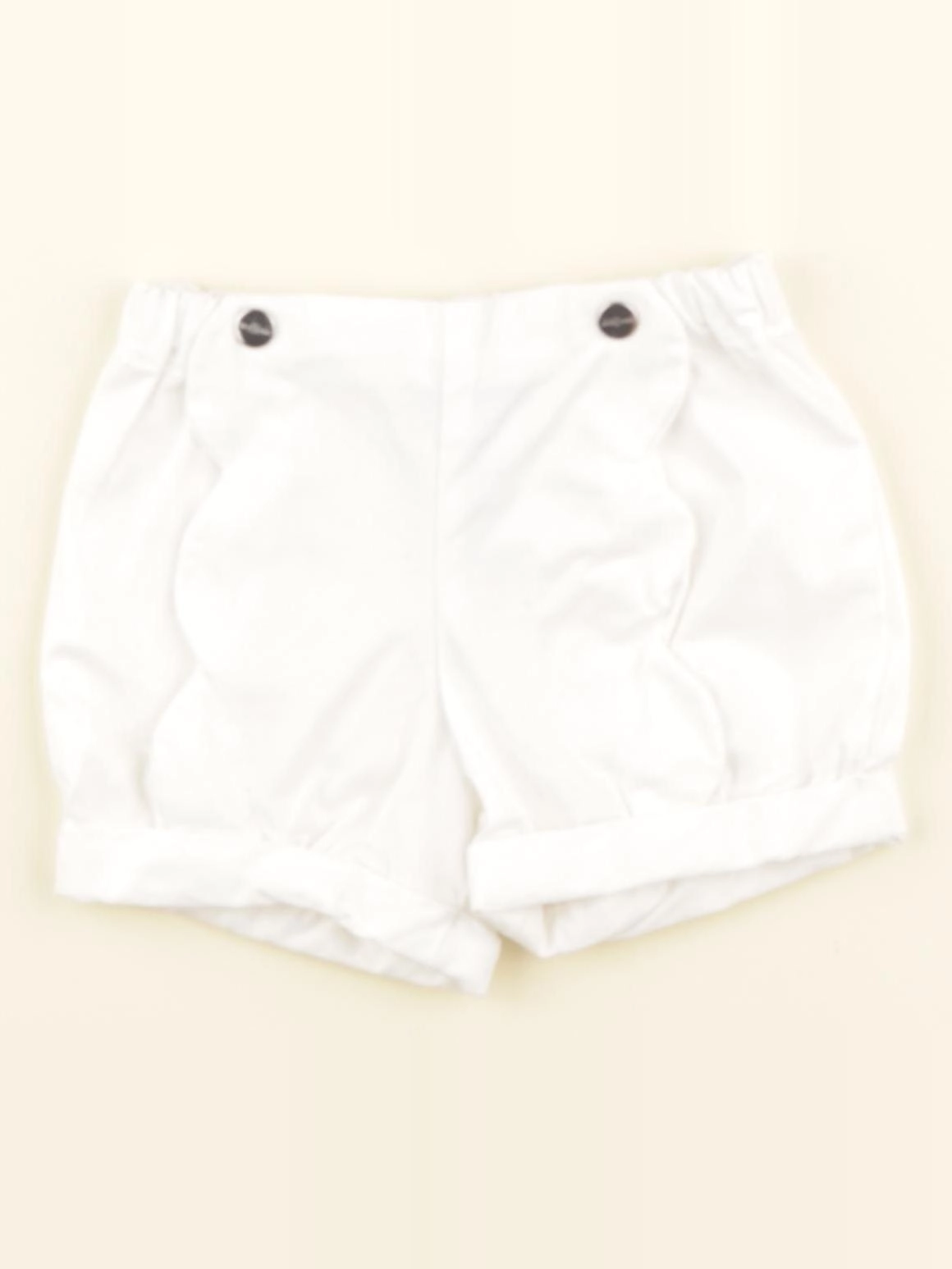 Jacadi - short blanc - 12 mois