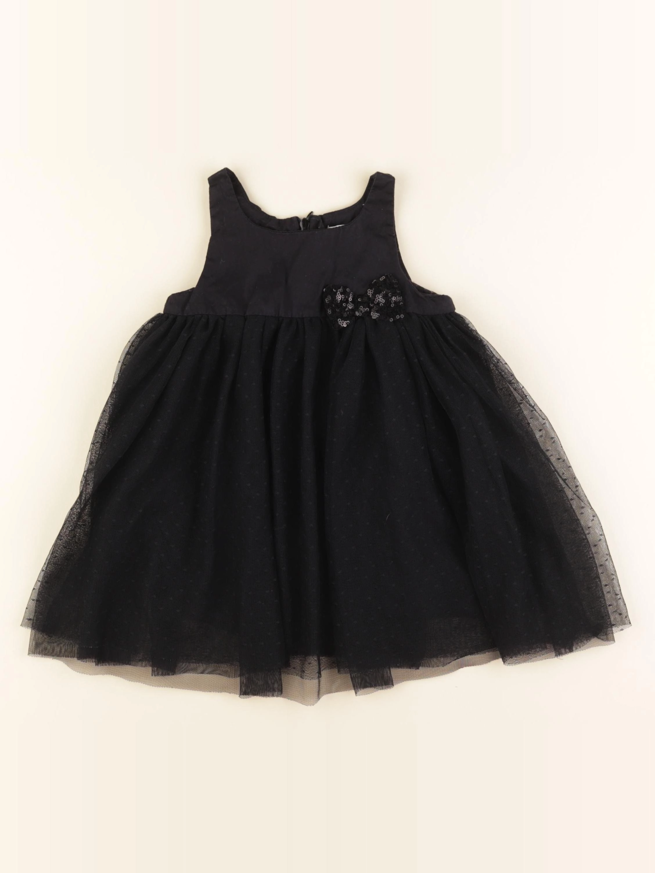 Vertbaudet - robe noir - 2 ans