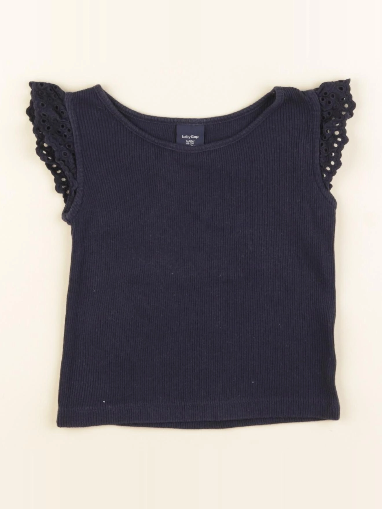 GAP - tee-shirt bleu - 18/24 mois