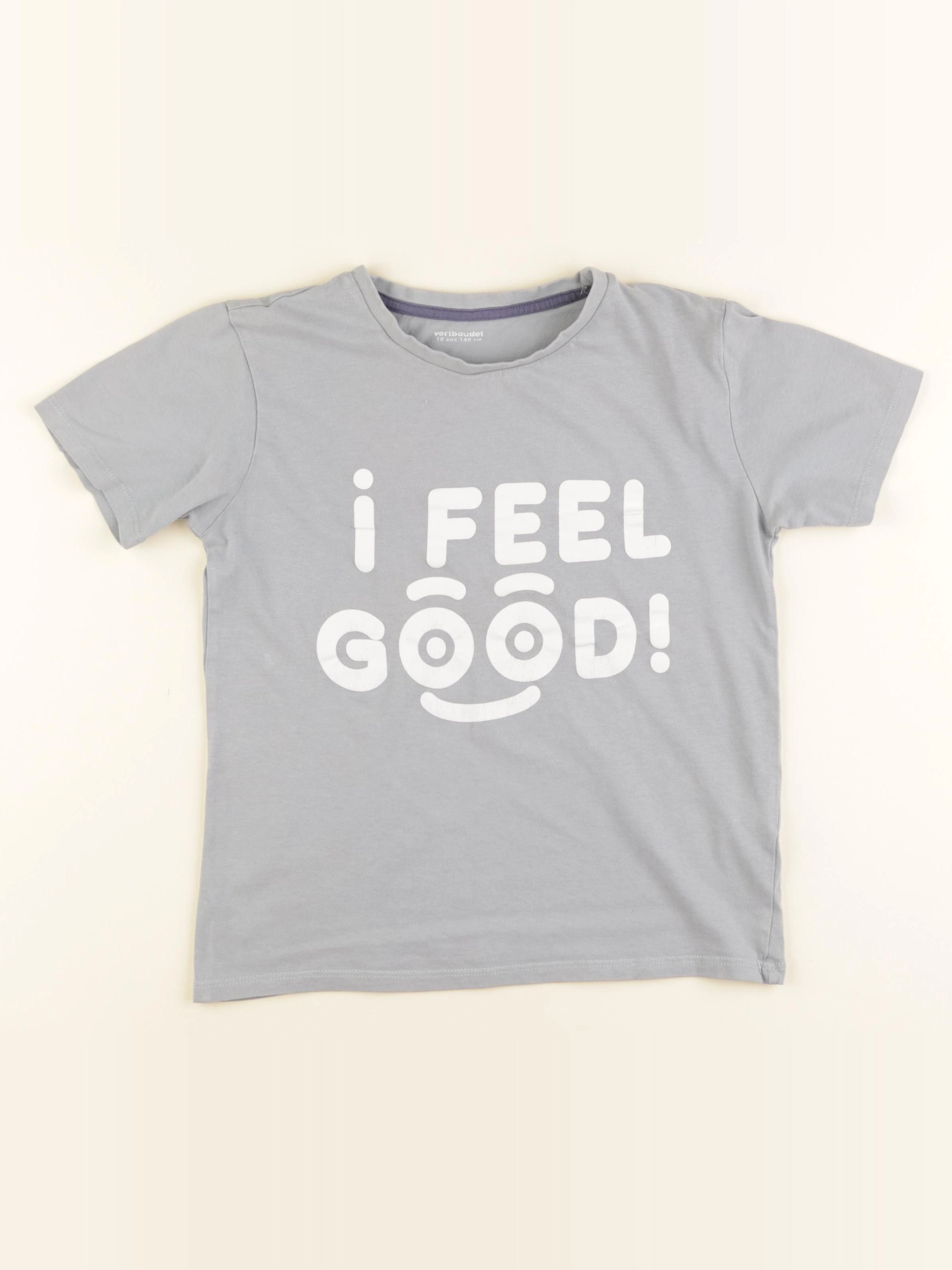 Vertbaudet - tee-shirt vert - 10 ans