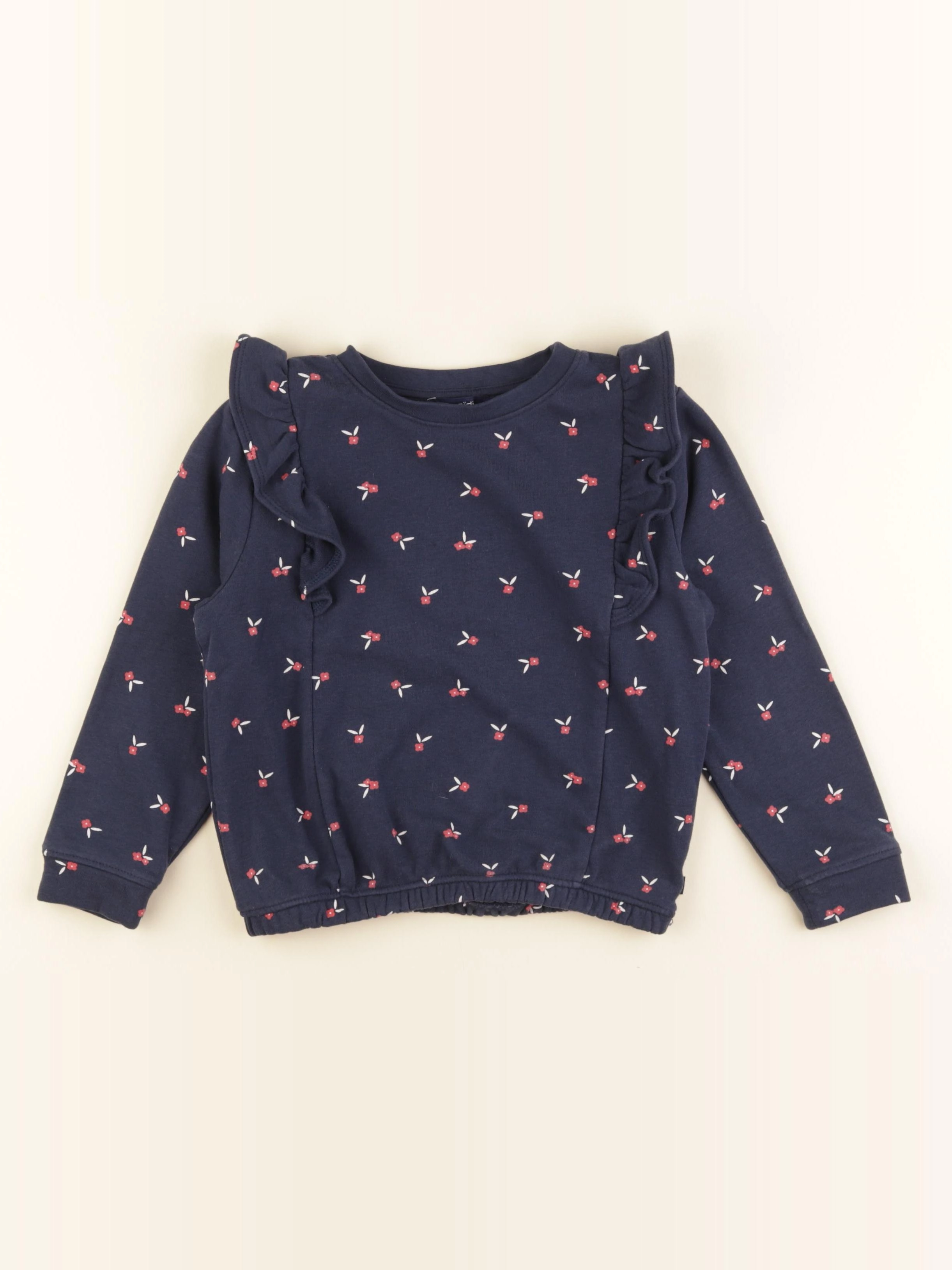 Okaidi - sweat bleu - 4 ans