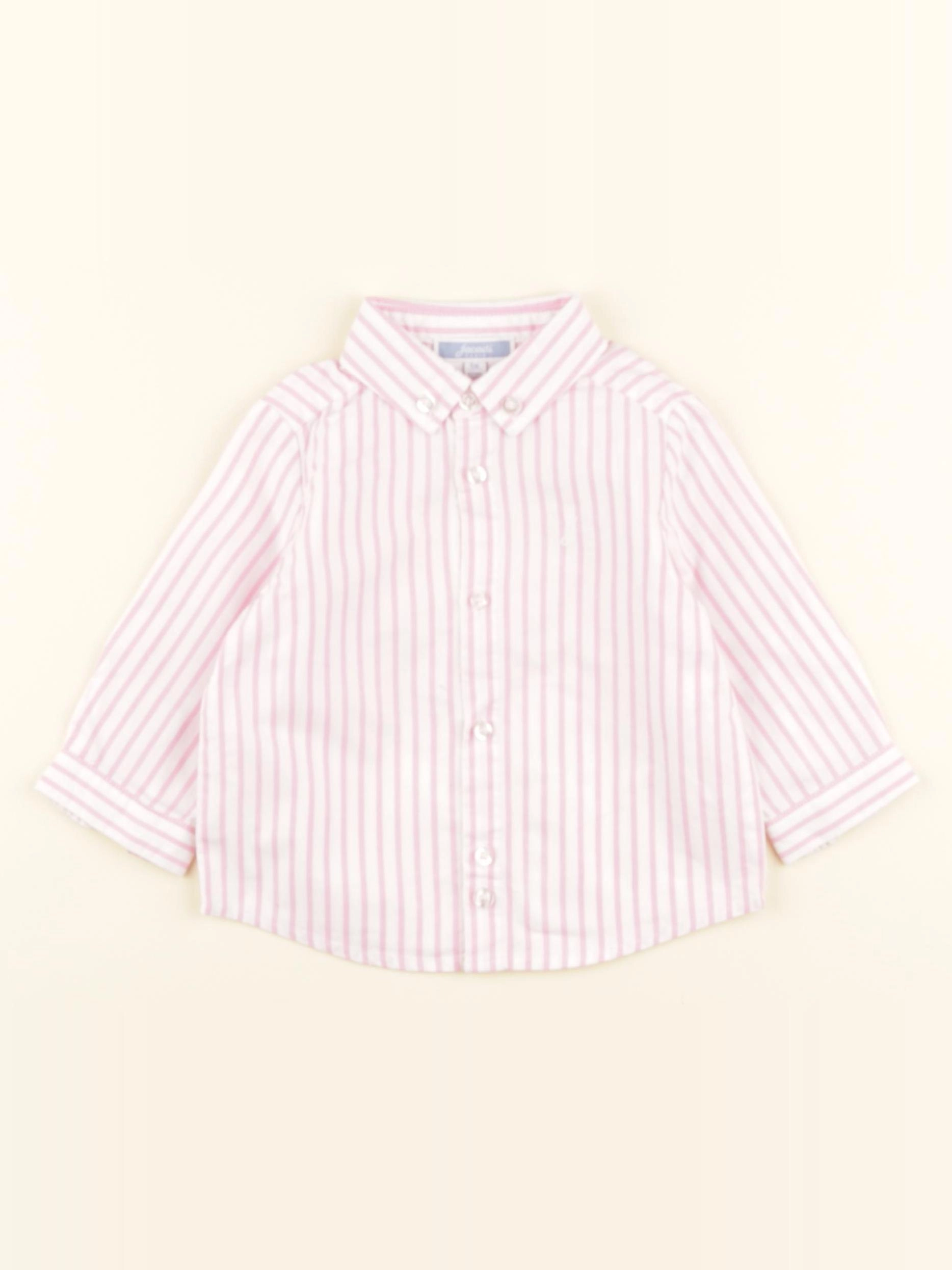 Jacadi - chemise rose - 6 mois
