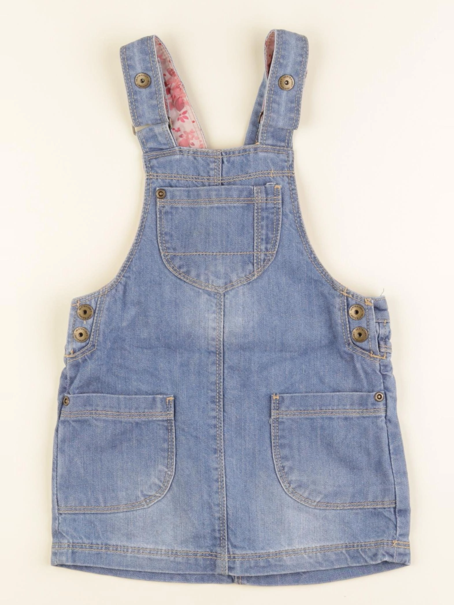 Vertbaudet - robe bleu - 3 ans