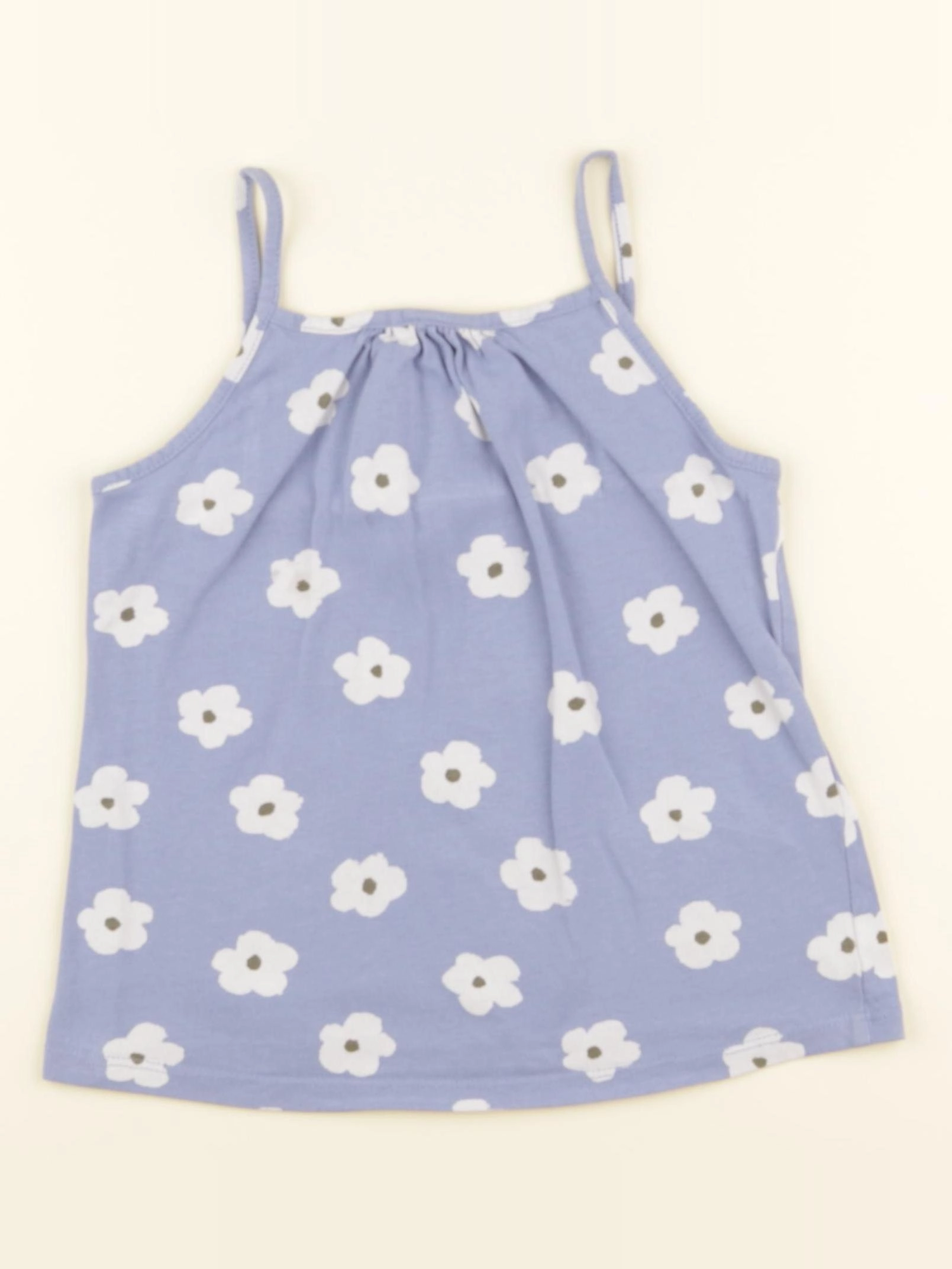 Vertbaudet - débardeur bleu - 6 ans