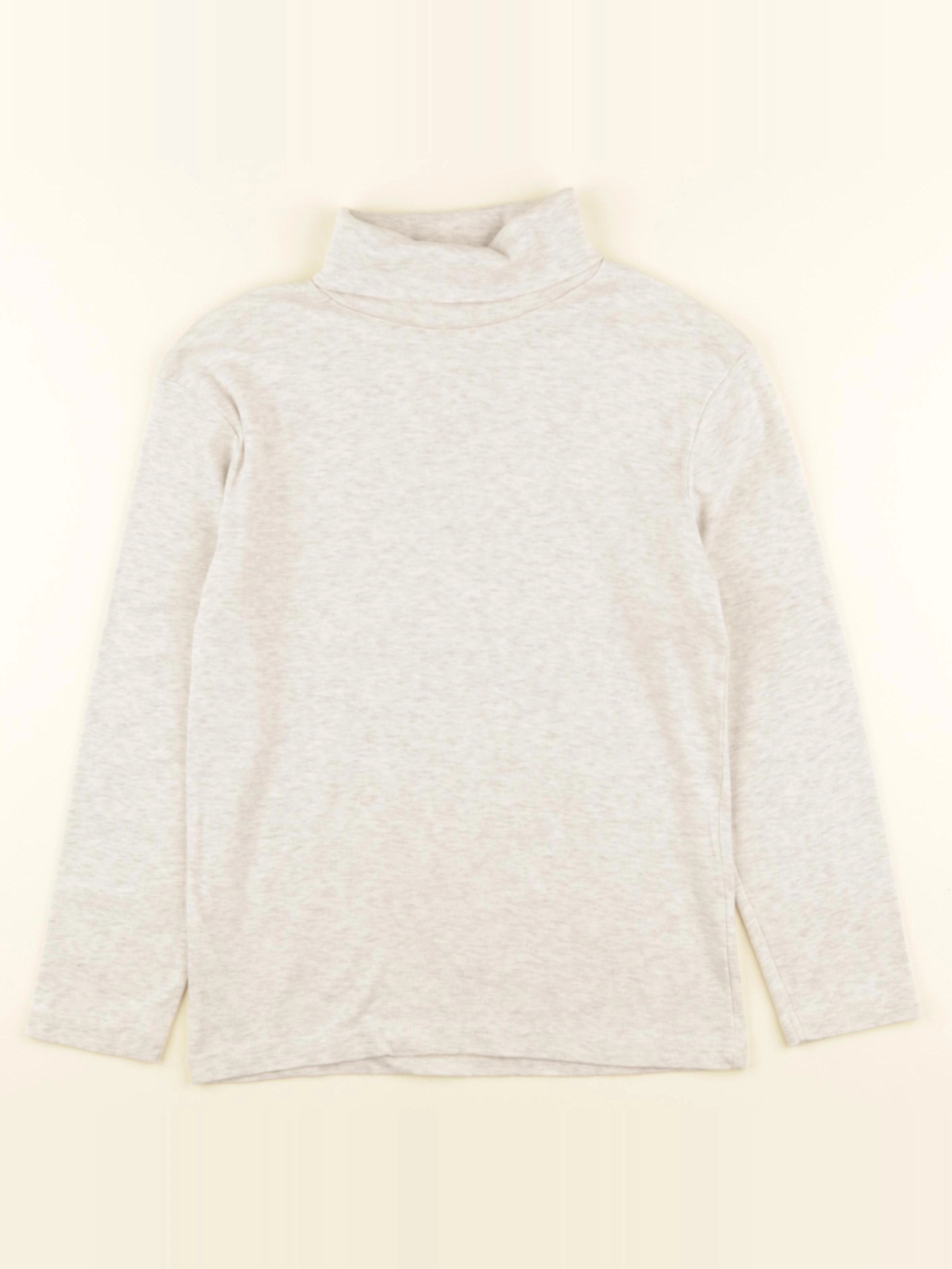 Vertbaudet - sous-pull beige - 10 ans