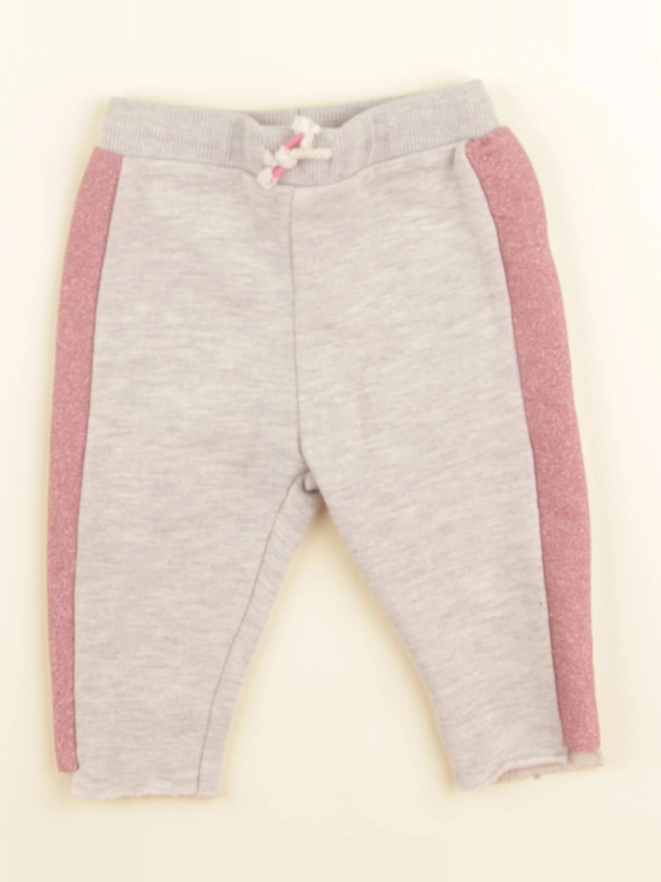 Zara - legging gris - 6/9 mois