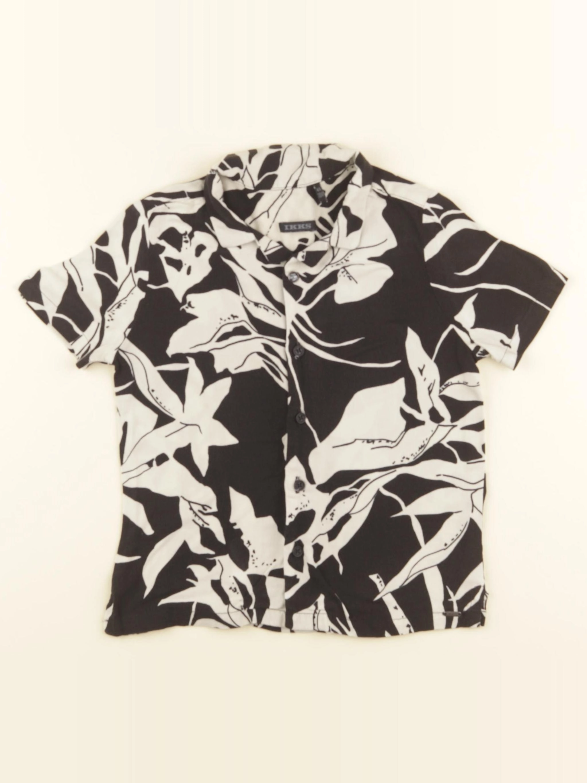 IKKS - chemise blanc, noir - 4 ans