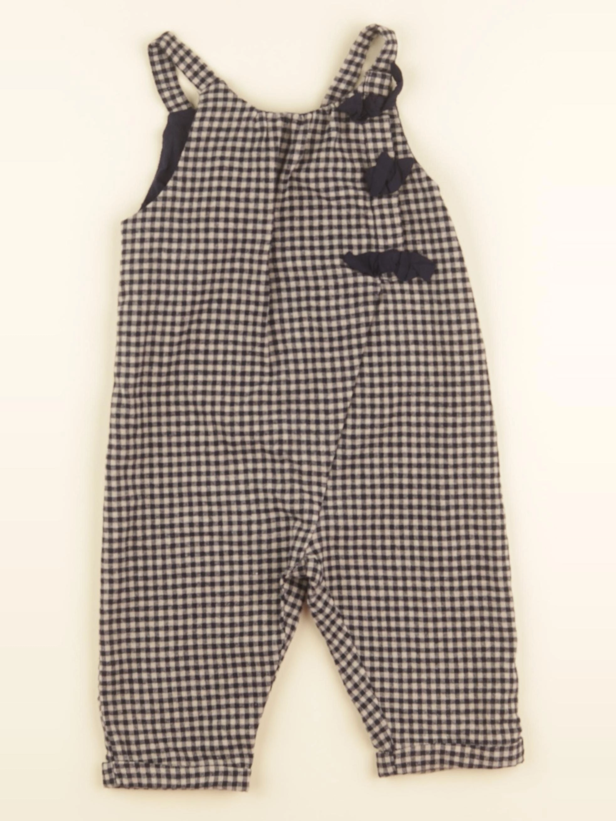 Zara - salopette noir - 12/18 mois